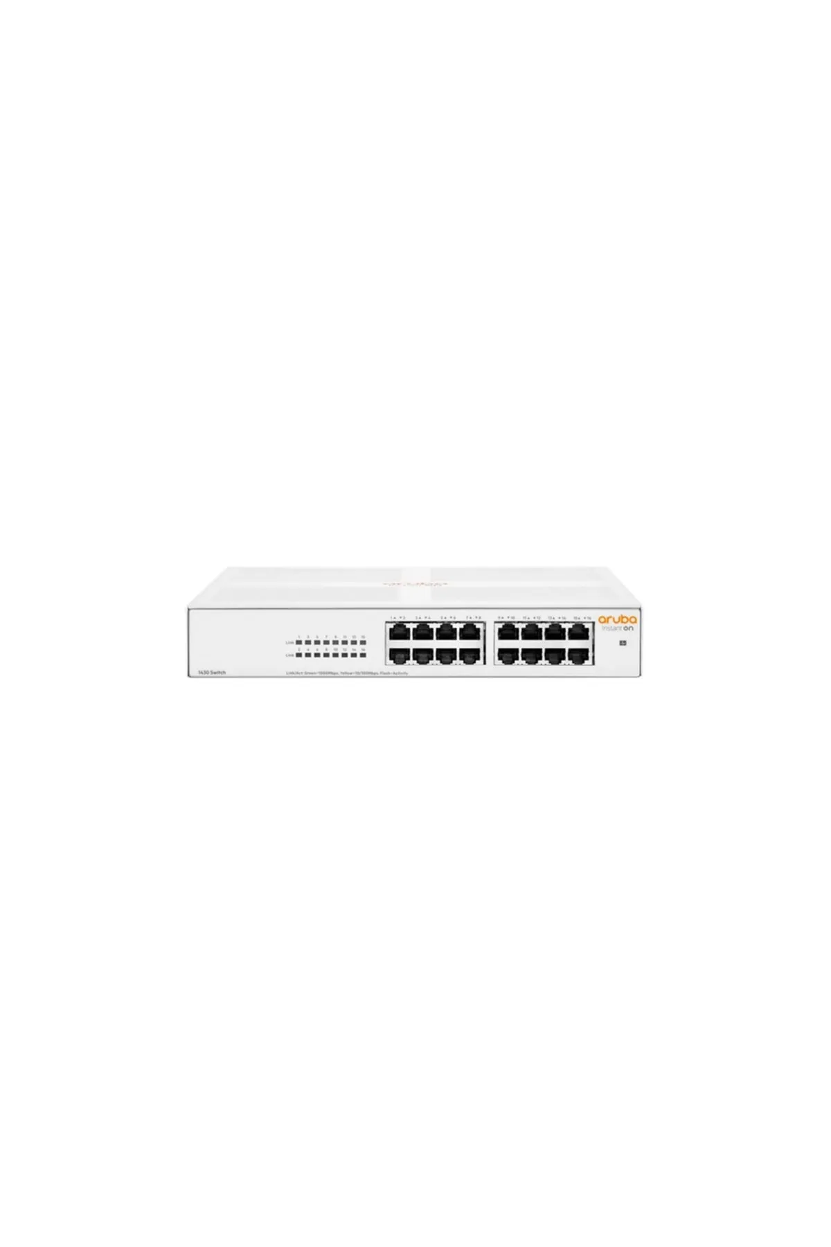 HP Aruba Instant On R8r47a 1430-16g, 16port, Gigabit, Yönetilemez, Masaüstü Switch