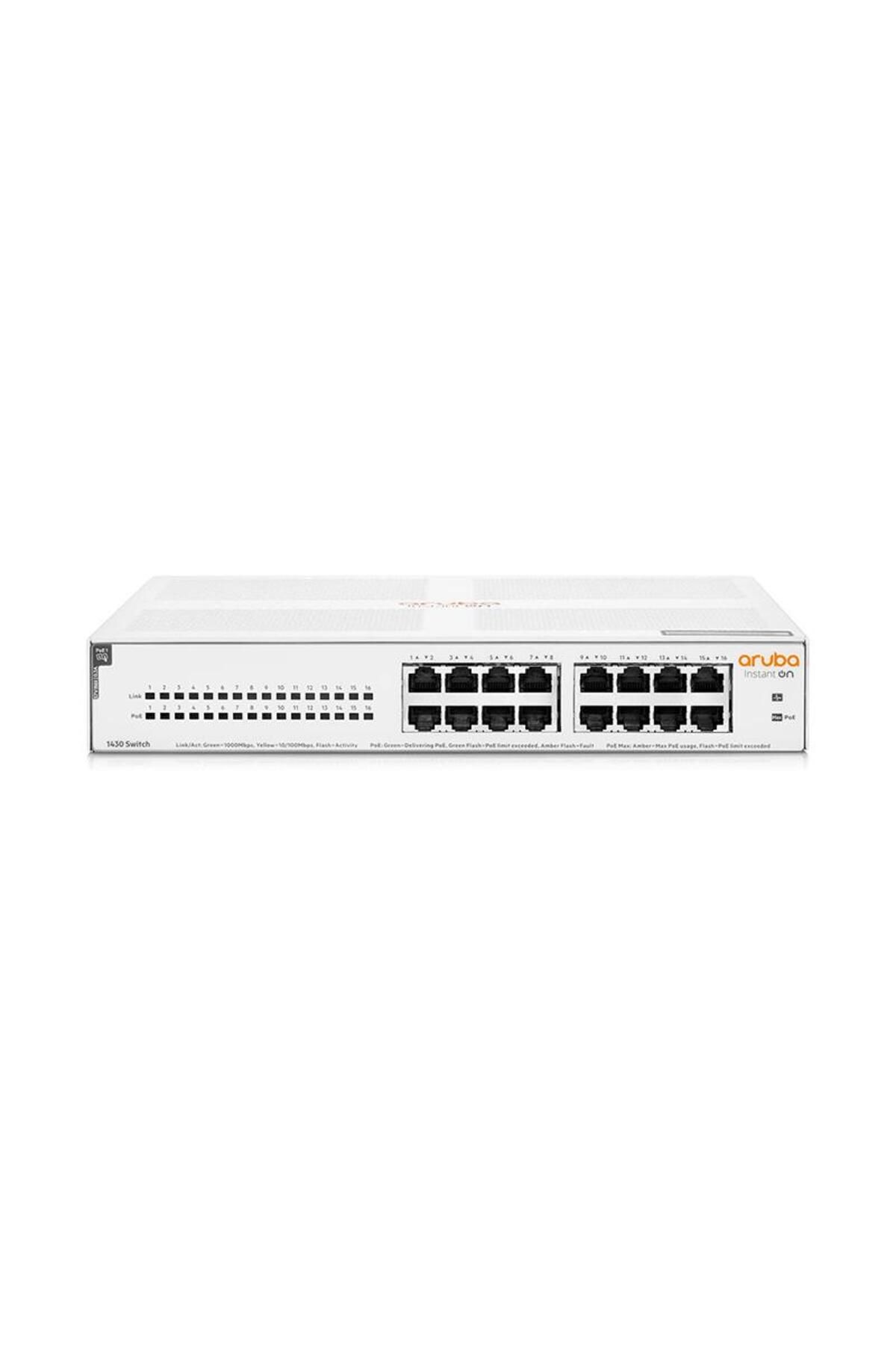 HPE Aruba IOn 1430 R8R48A 16G Class4 PoE Yönetilemez Switch