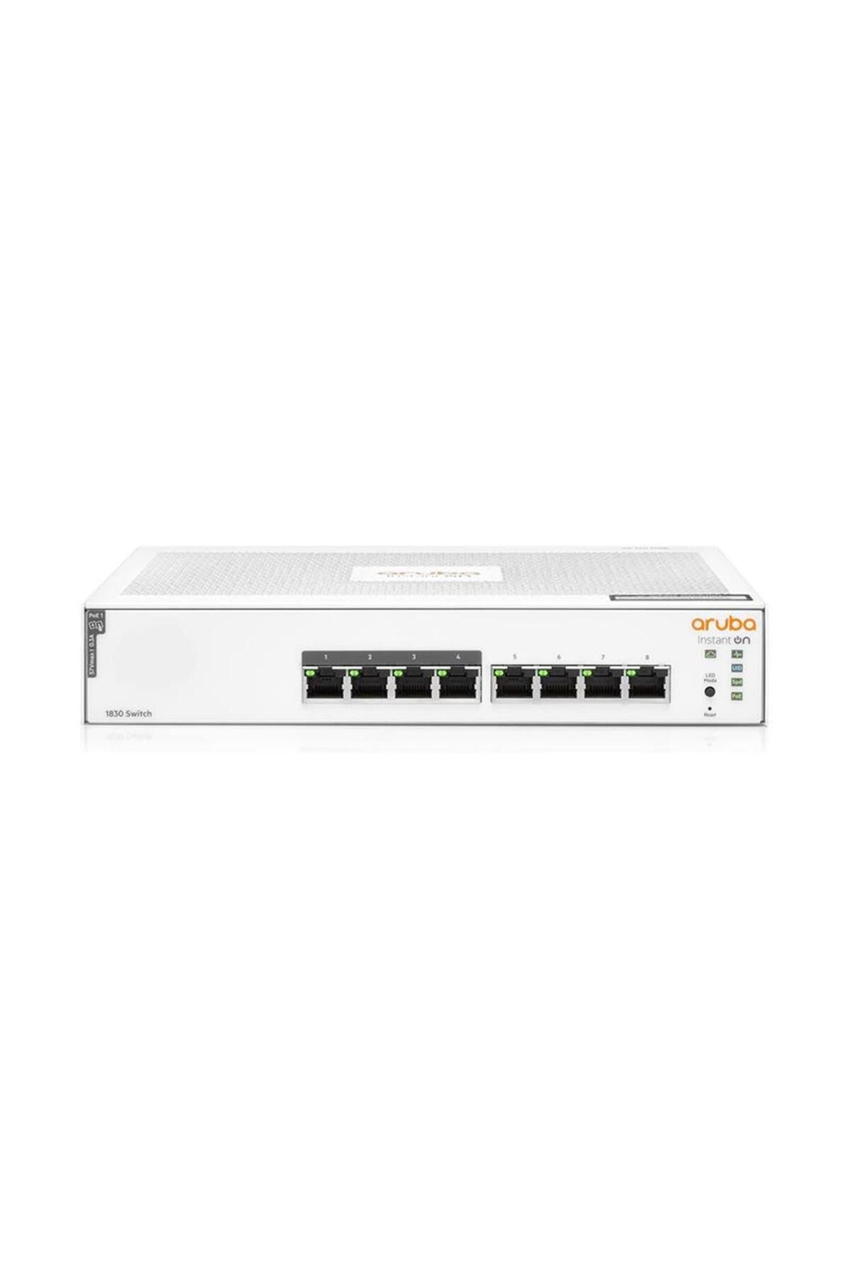 HPE Aruba IOn 1830 JL811A 8G 4P Class4 PoE Yönetilebilir Switch