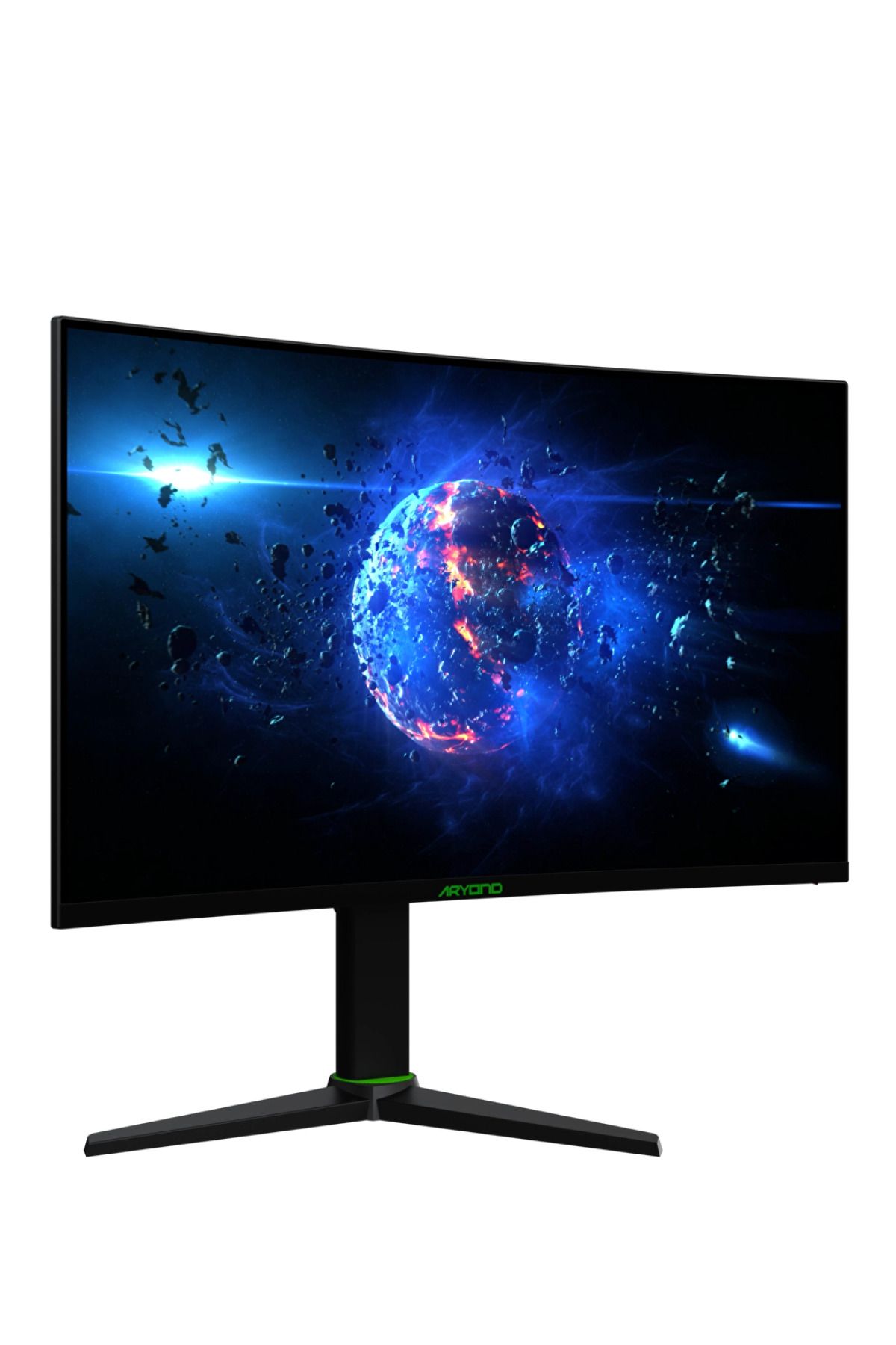 Monster Aryond A27 V2 27" 180hz Qhd 1 Ms Hdr10 300 Nit G-sync Freesync Curved Pivot Va Oyuncu Monitörü