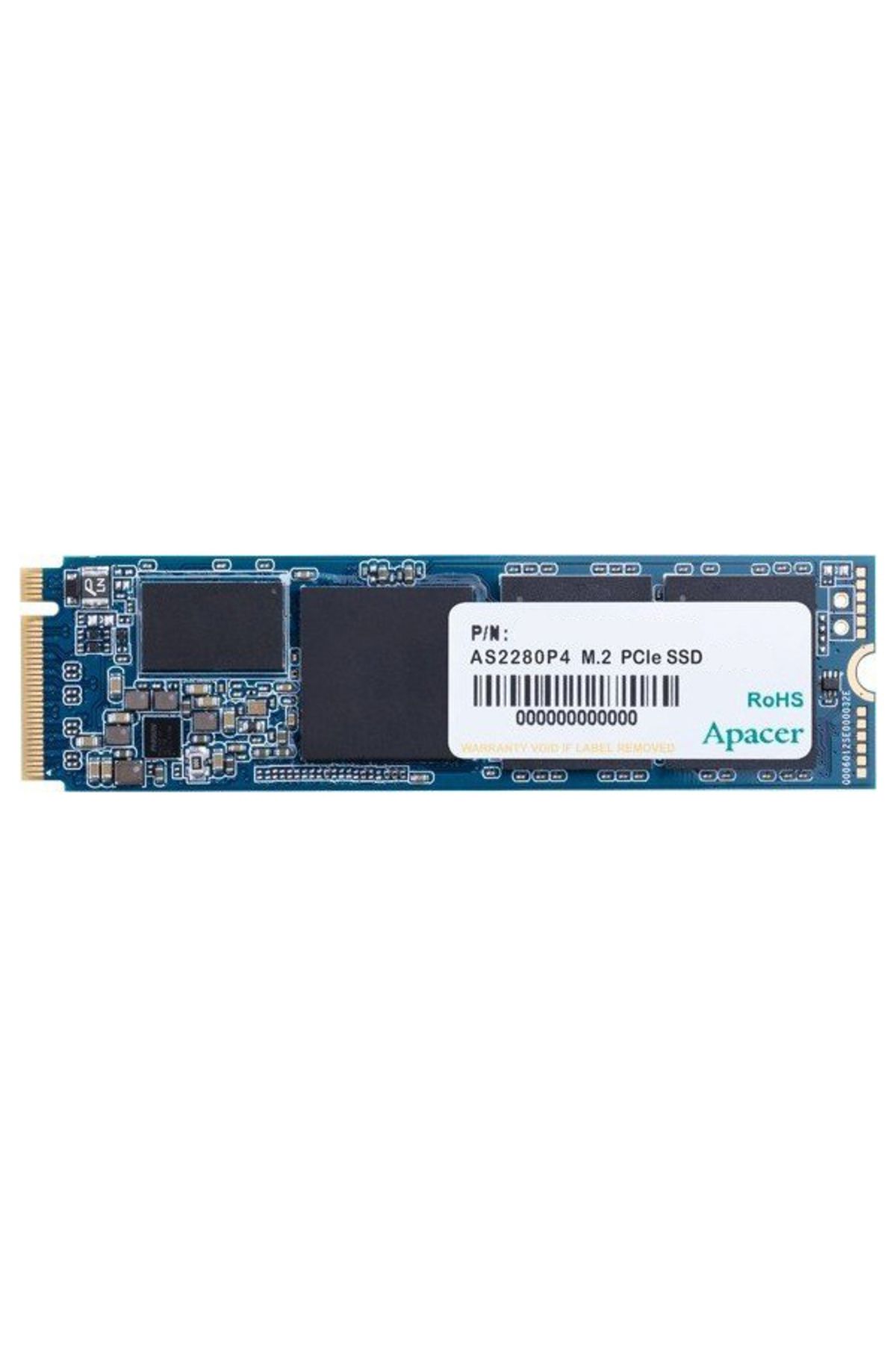 Apacer As2280p4 1tb 3000/2000mb/s Nvme Pcıe Gen3x4 M.2 Ssd Disk (AP1TBAS2280P4-1)