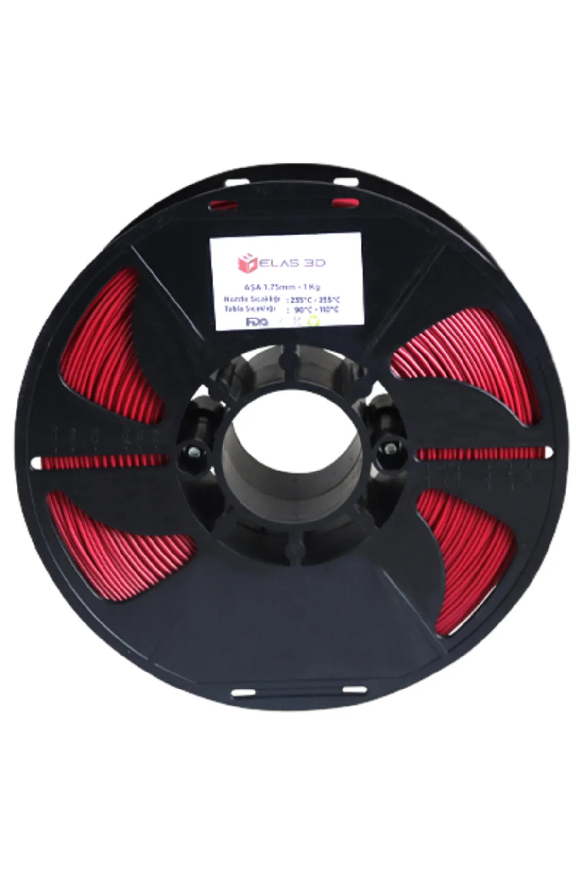 ELAS Asa Kırmızı Filament 1.75mm 1kg