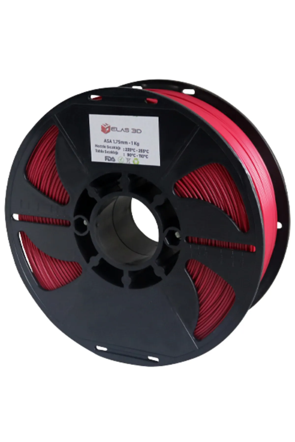 ELAS Asa Kırmızı Filament 1.75mm 1kg