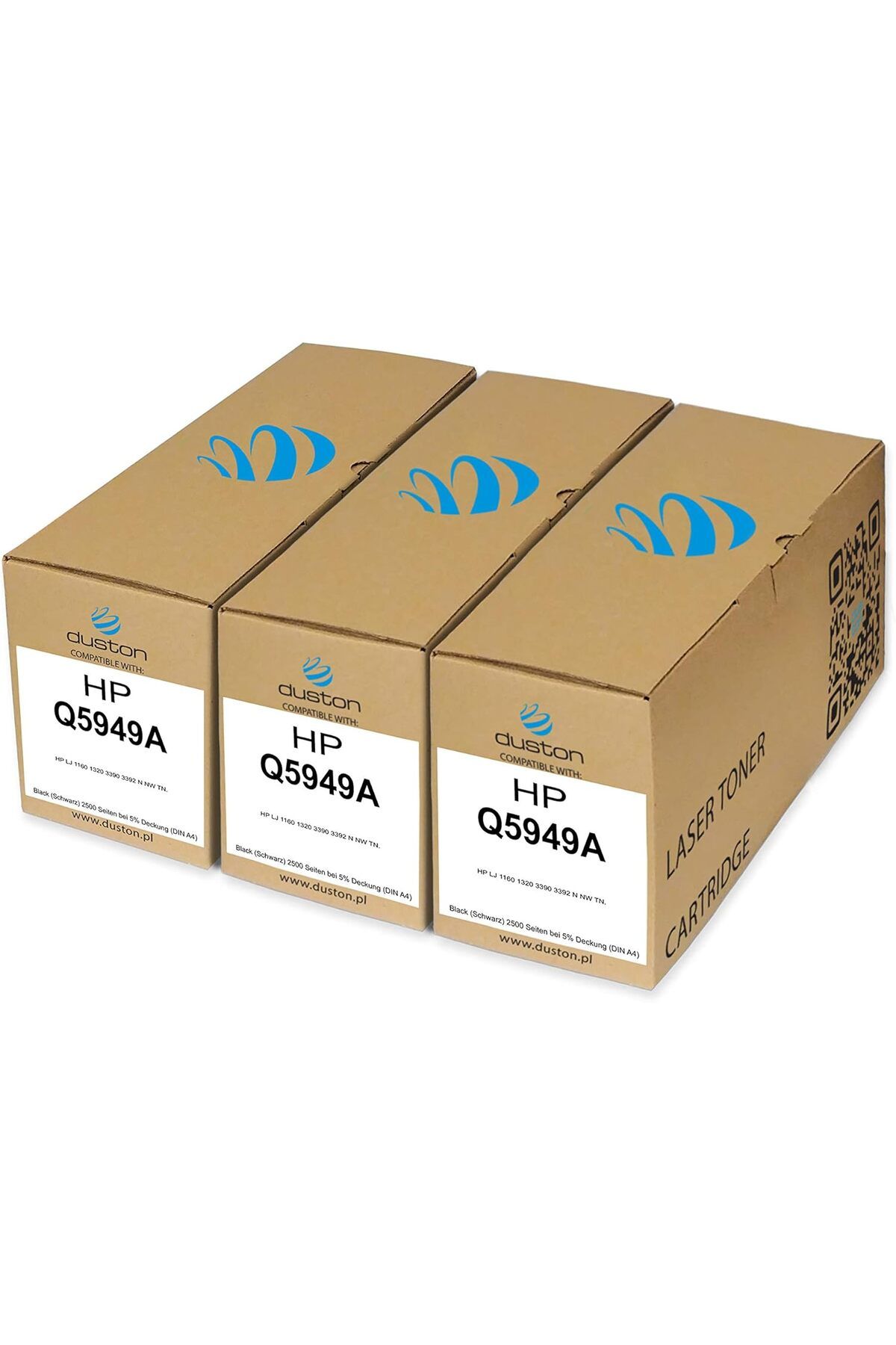 HP ASKA MUADİL 3x Q5949A, Toner compatible LaserJet 1160 1320 1320 N 1320 NW 1320 TN 3390 3392 3ADET