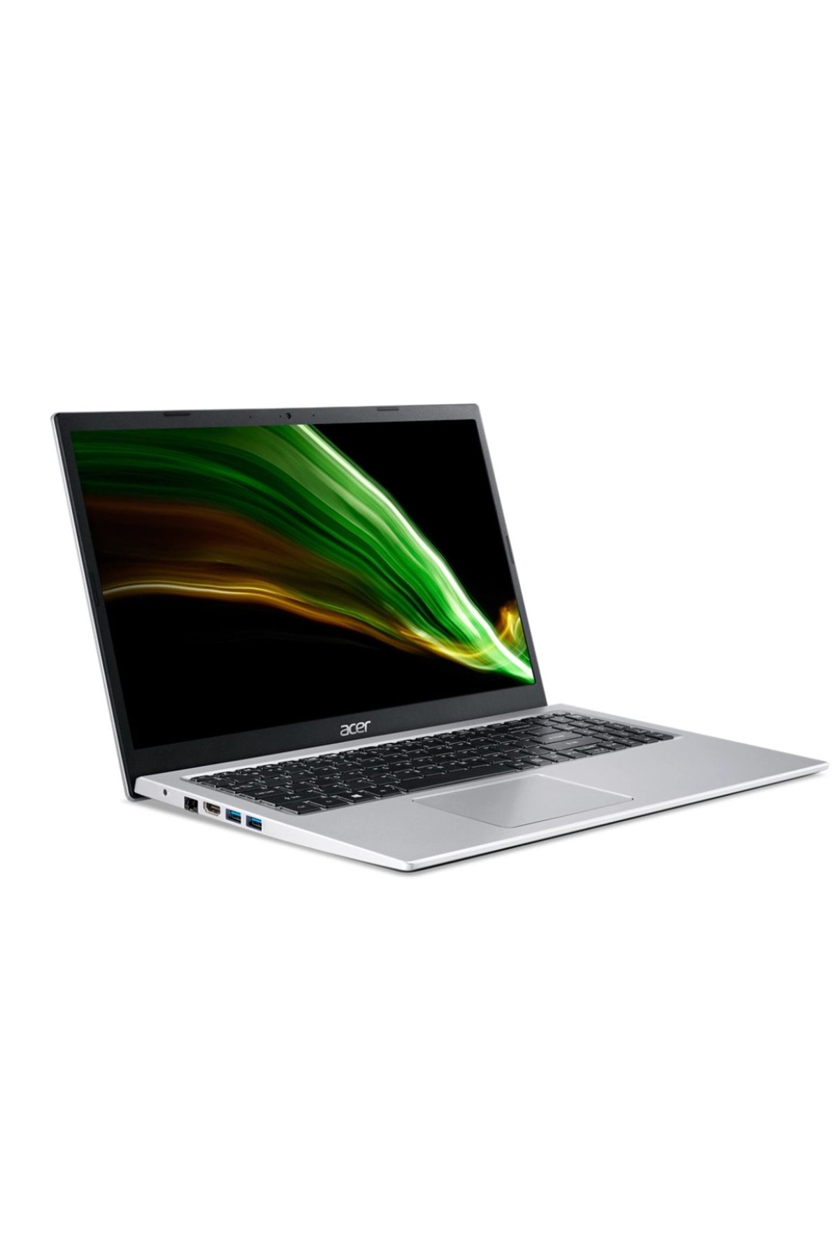 Acer Aspire3 Intel Celeron-N4500 4GB 128GB SSD DOS 15.6" Gümüş Dizüstü Bilgisayar(Acer Türkiye Garantili)