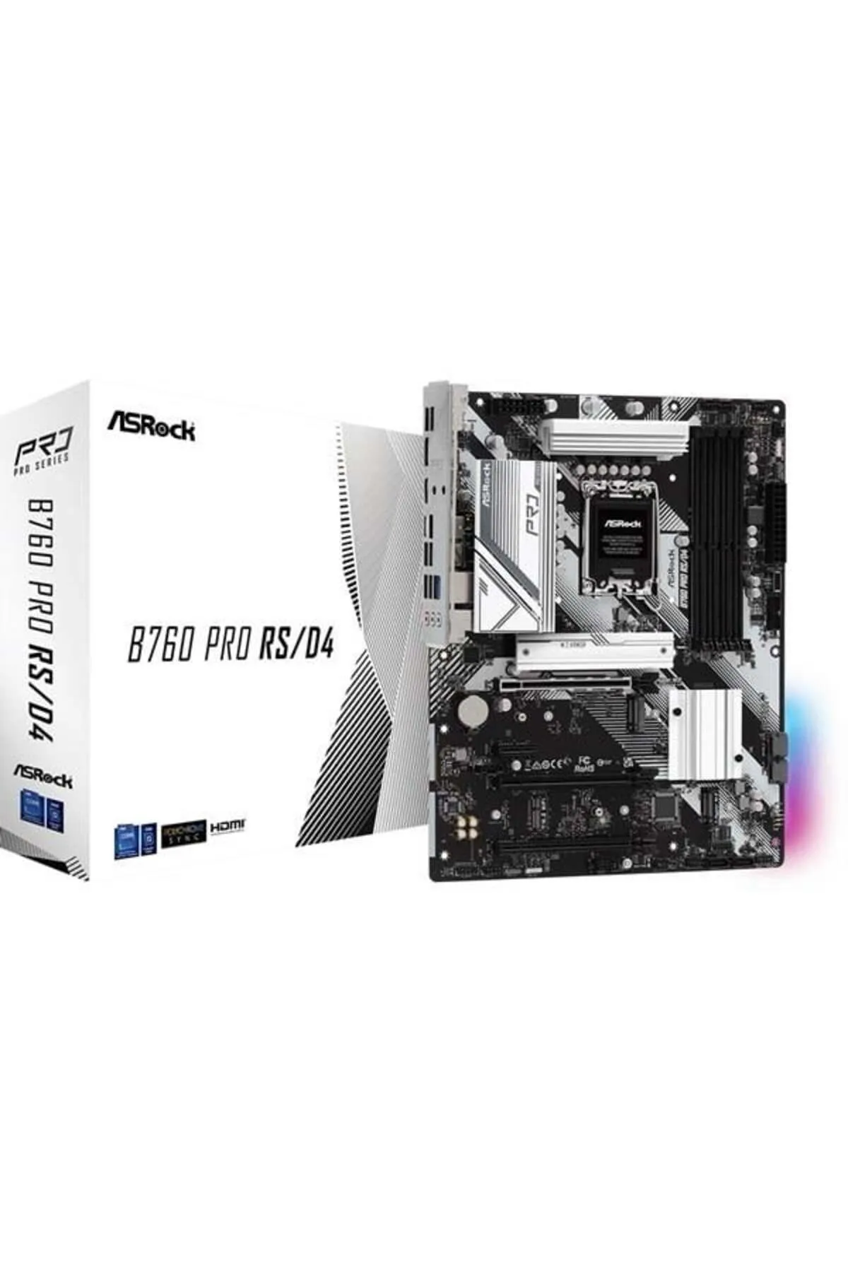 Hızlı Stok ASROCK B760 PRO D4 DDR4 HDMI-DP PCIE 4.0 1700p ATX