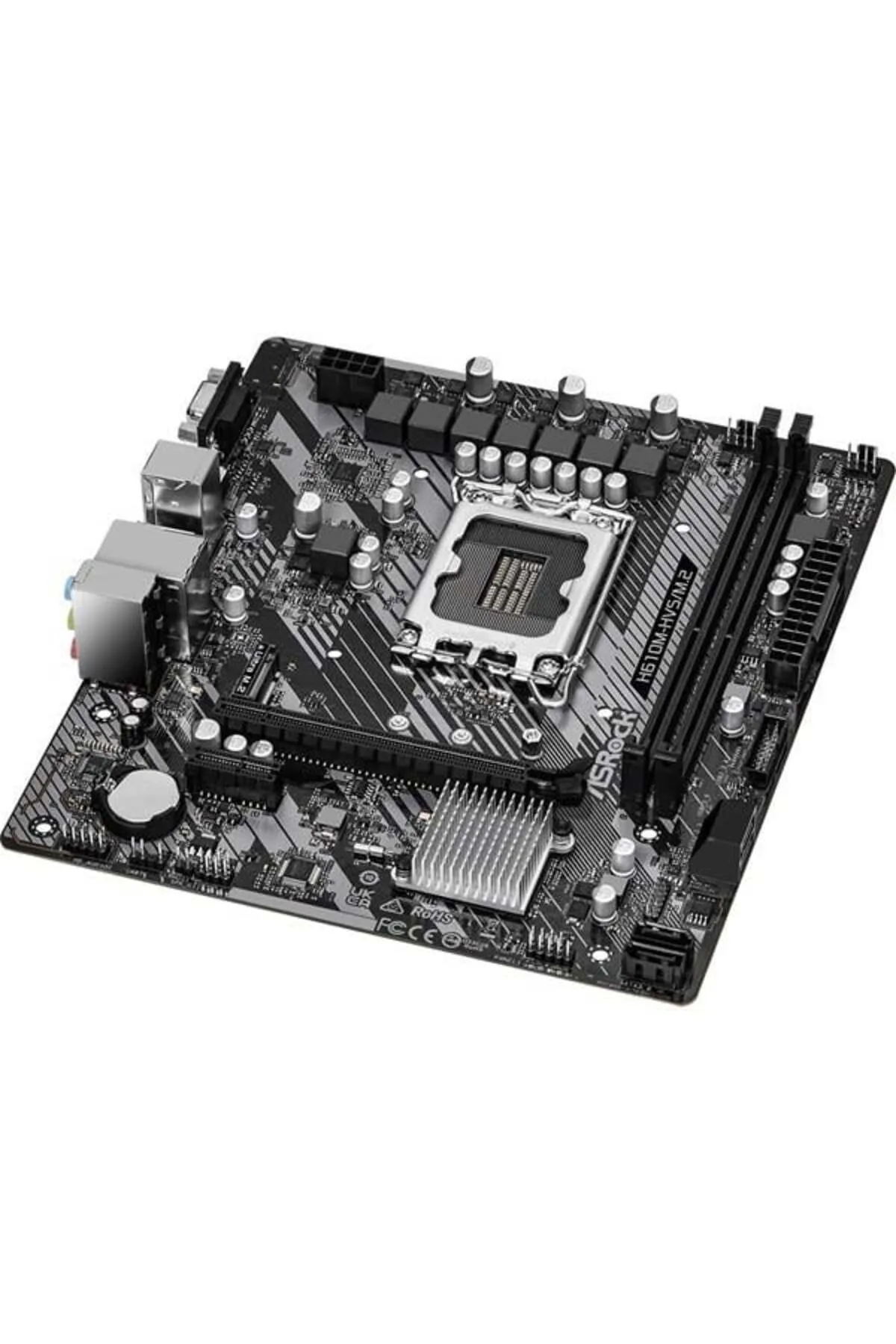 Hızlı Stok ASROCK H610M-HVS/M.2 R2.0 DDR4 HDMI PCIE 4.0 1700P MATX