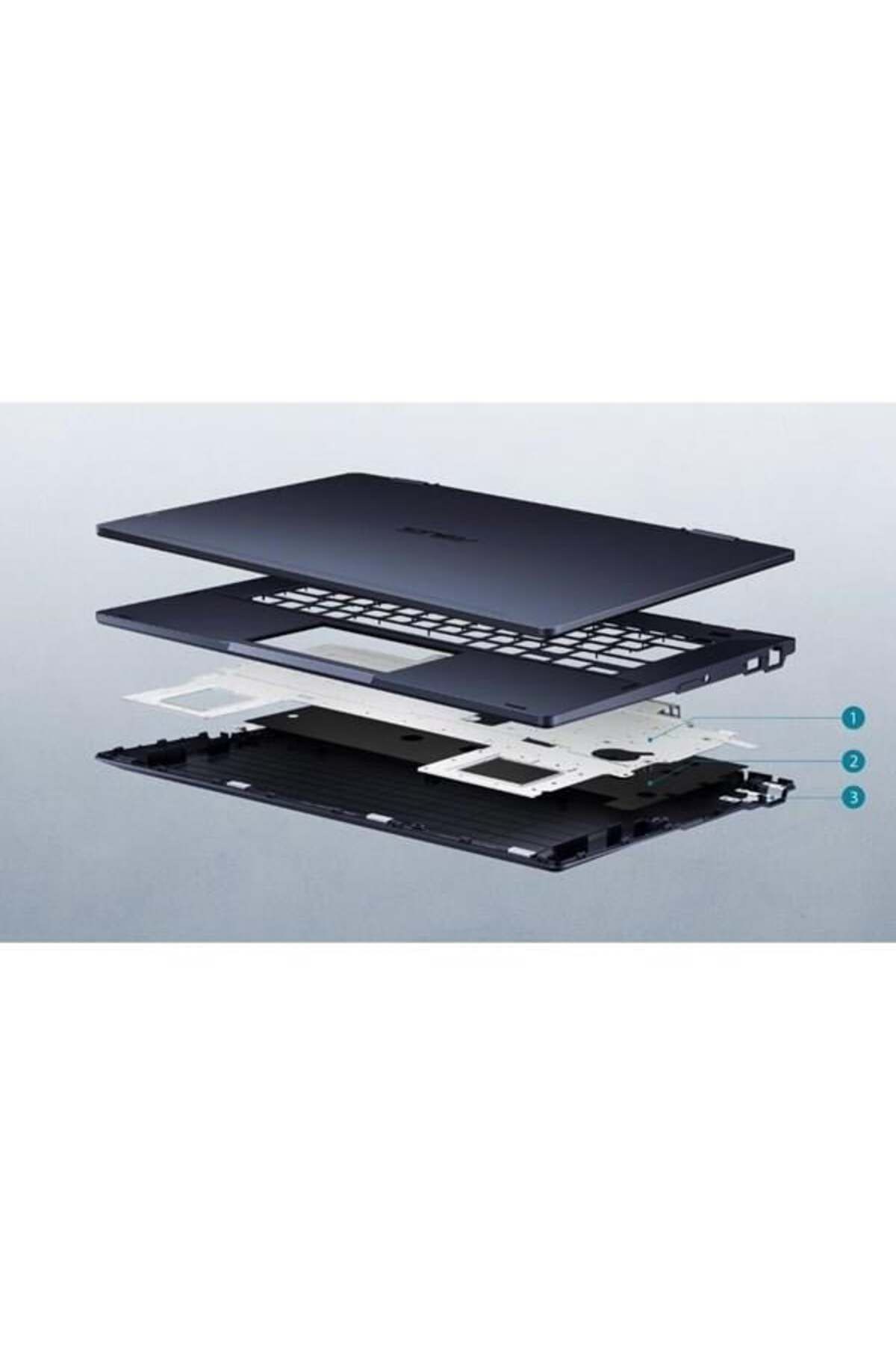 Asus / ASUS 14" DOKUNMATIK EXPERTBOOK B3 FLIP B3402FBA-I58512B1D CORE i5 1235U-24GB RAM-512GB NVME-FDOS