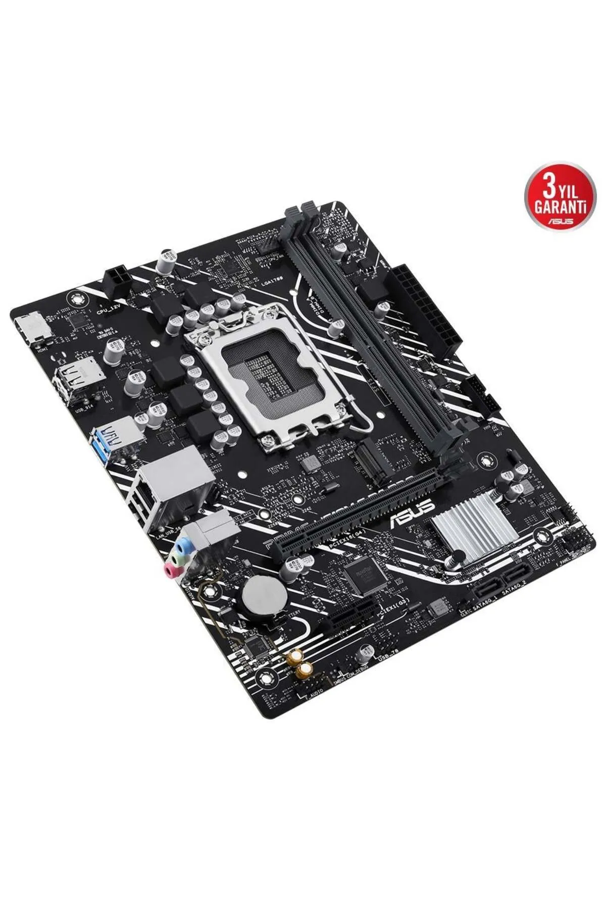 Hızlı Stok ASUS PRIME H610M-F D4 R2.0 DDR4 3200MHZ MATX