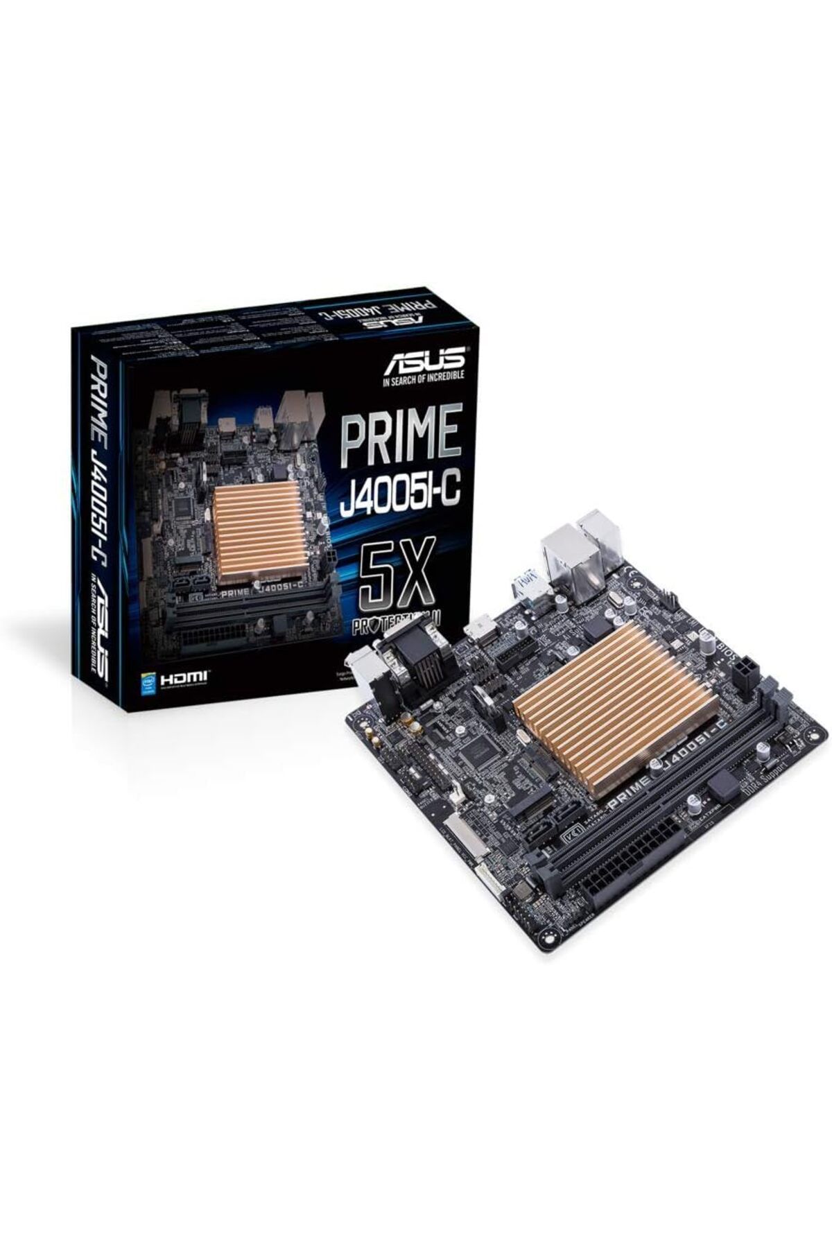 As ASUS Prime J4005I-C Intel J4005 Celeron J4005 CPU DDR4 2400 LVDS Hdmı Vga M2 Usb3.1 Mini ITX