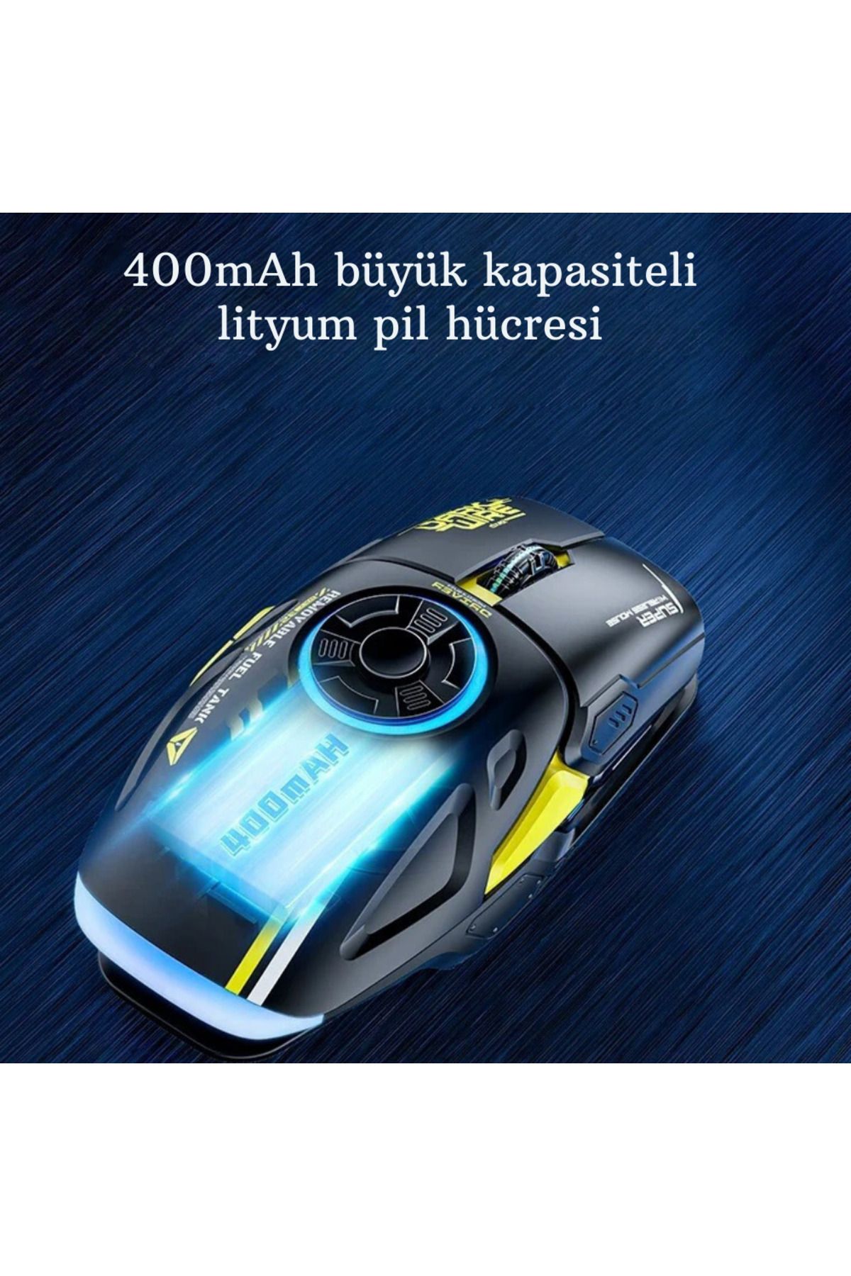 TechTic Aula H530 Gaming Mouse Stres Çarkı Oyuncu Mouse Fare Rgb Kablosuz Wireless Matte