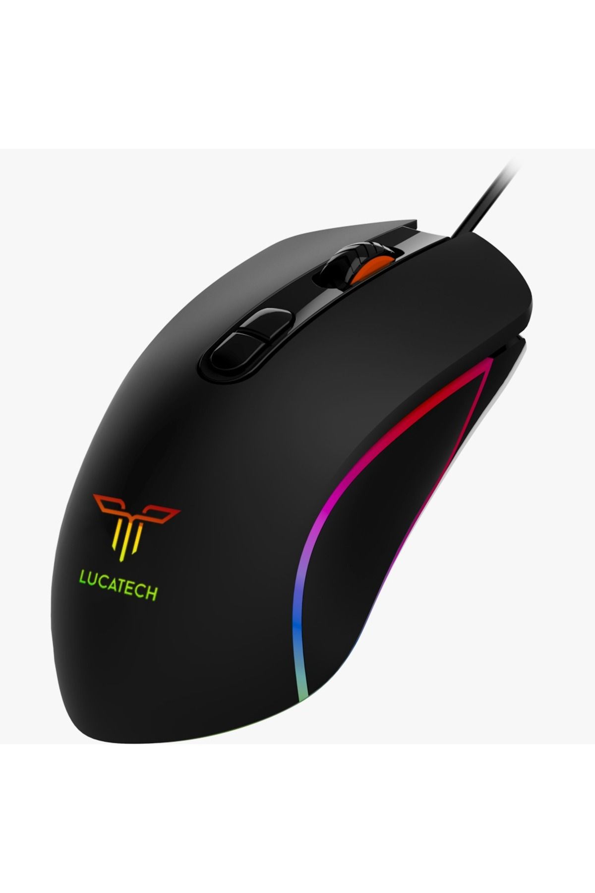 Lucatech Auralı Kanatlar Kablolu RGB Mouse