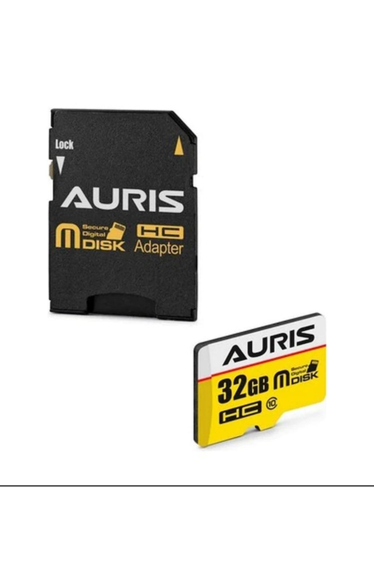 ŞimşekStore Auris 32gb Micro Sd Hafıza Kartı Adaptörlü Sdhc Hafıza Kart