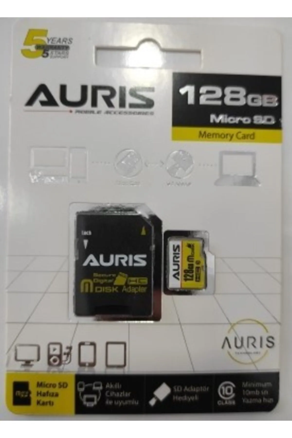 Auris Aurıs 128gb Micro Sd H.kartı