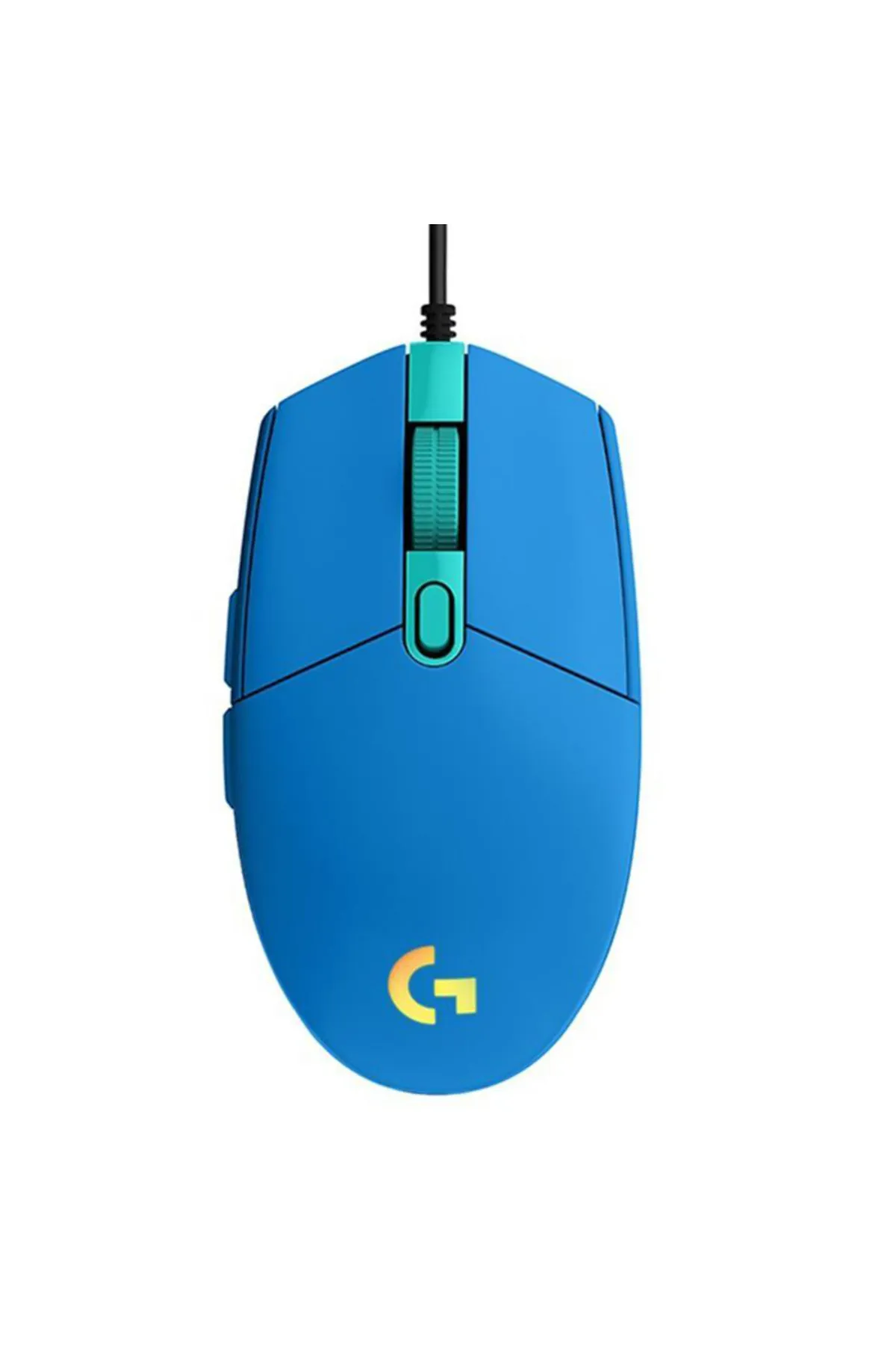 Logitech Avenure G G102 LIGHTSYNC RGB Aydınlatmalı 8.000 DPI Kablolu Oyuncu Mouse - Mavi Tex Yeni Model Des