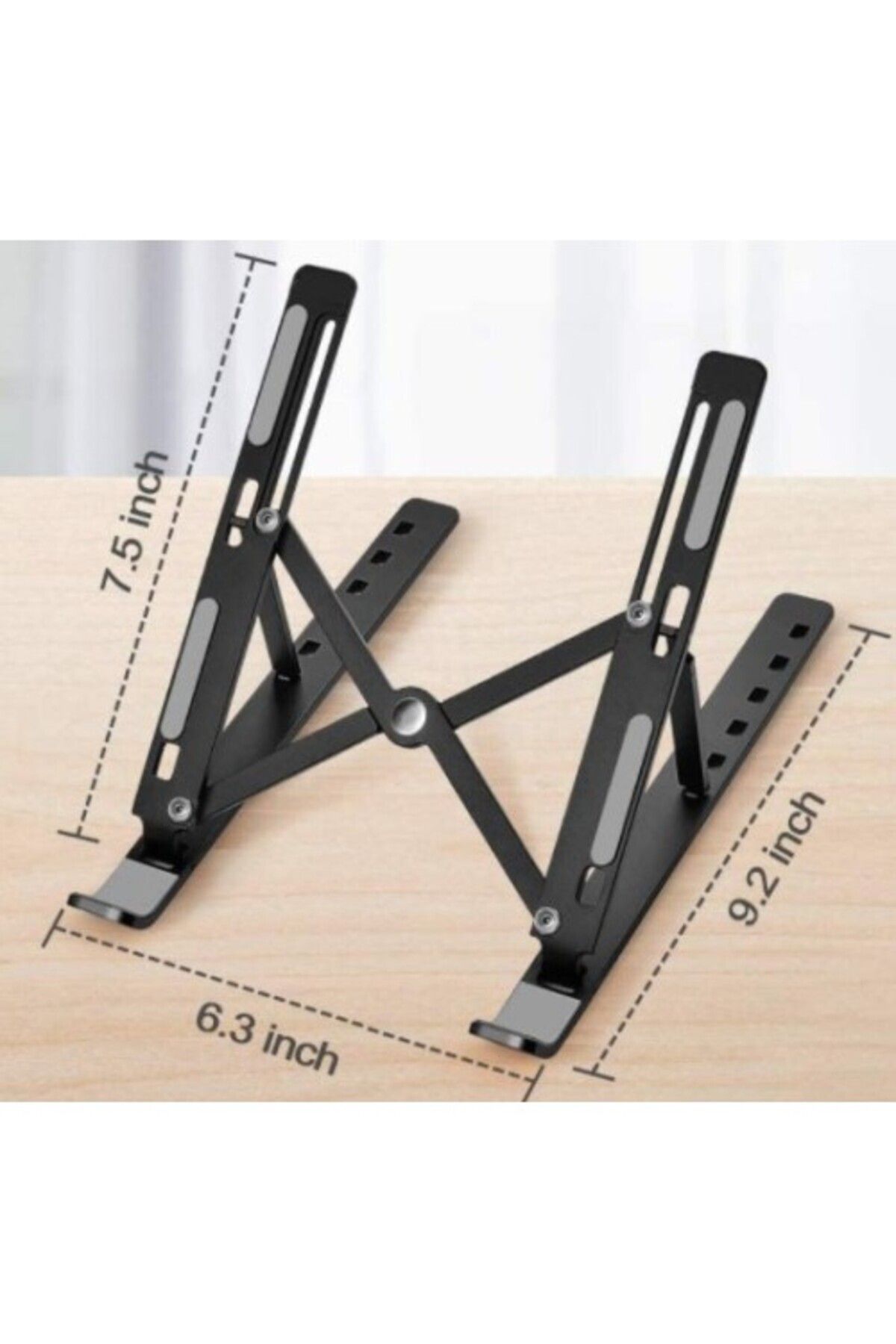 Genel Markalar Ayarlanabilir Laptop Standı 7 Kademe - Ergonomik Tasarım, Katlanabilir ve Yükseklik Ayarlı