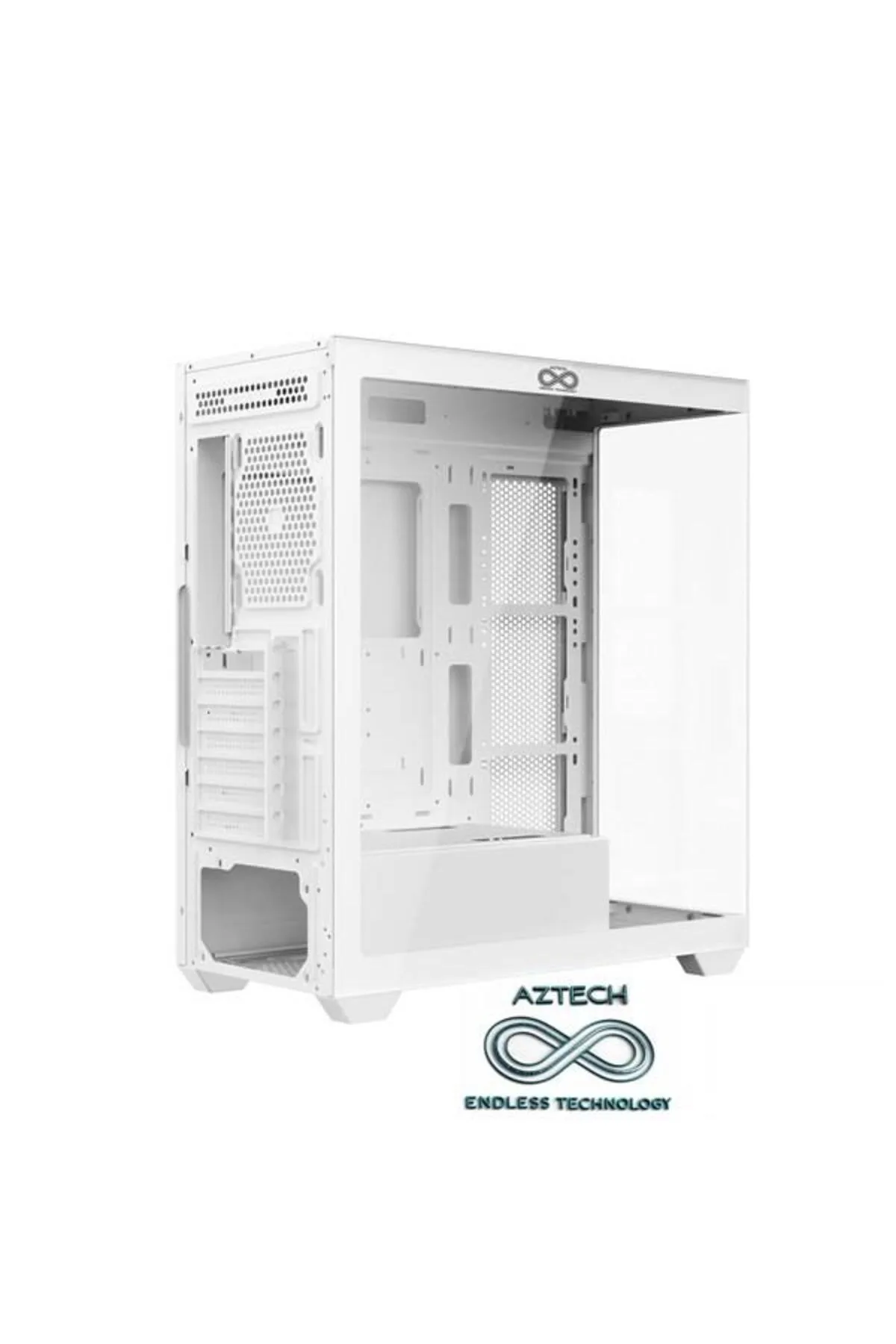 Aztech Azt101 W Gaming Mid-tower Pc Kasası Beyaz