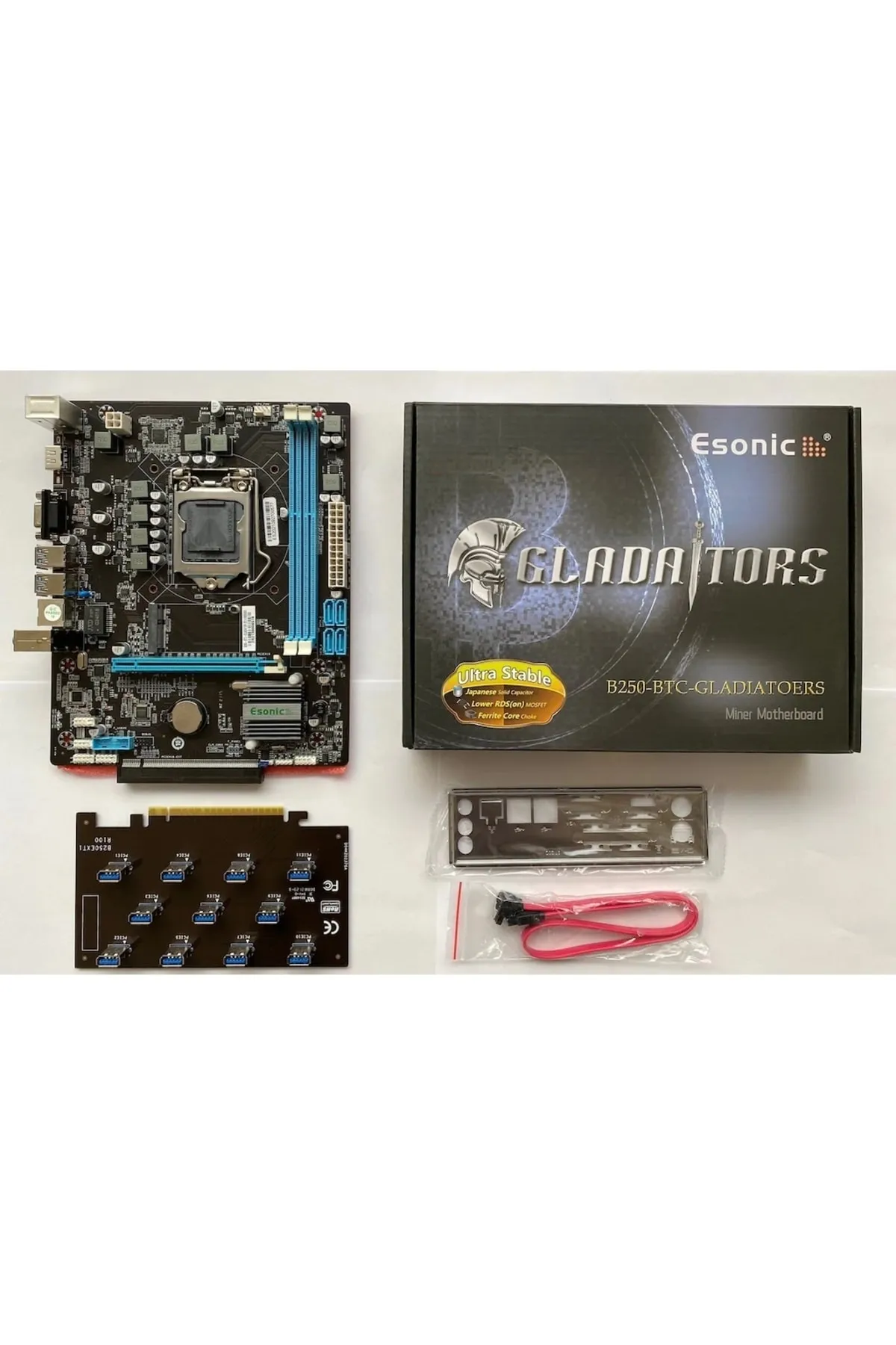 ESONIC B250-btc Gladiators Intel B250 1600 Mhz Ddr3 Soket 1151 Atx Anakart