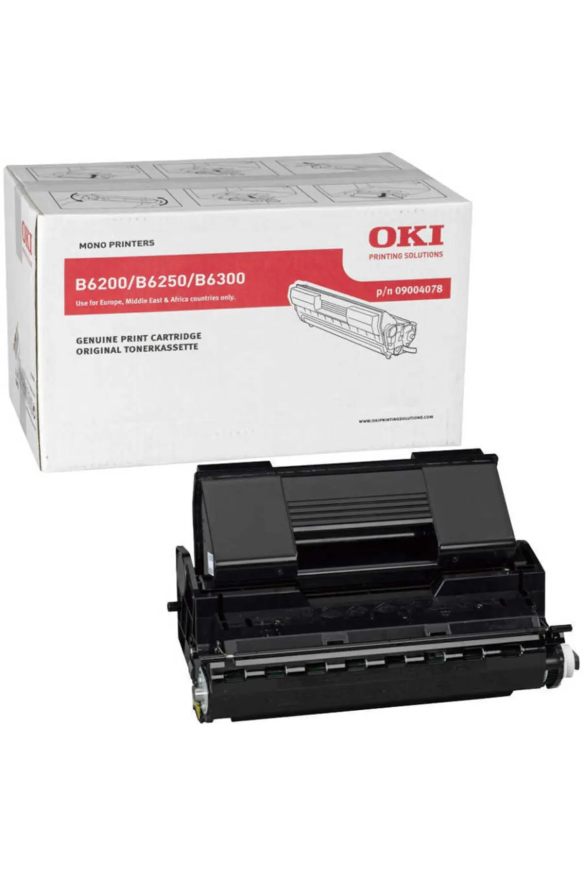 OKI B6200 09004078 Siyah Orjinal Toner