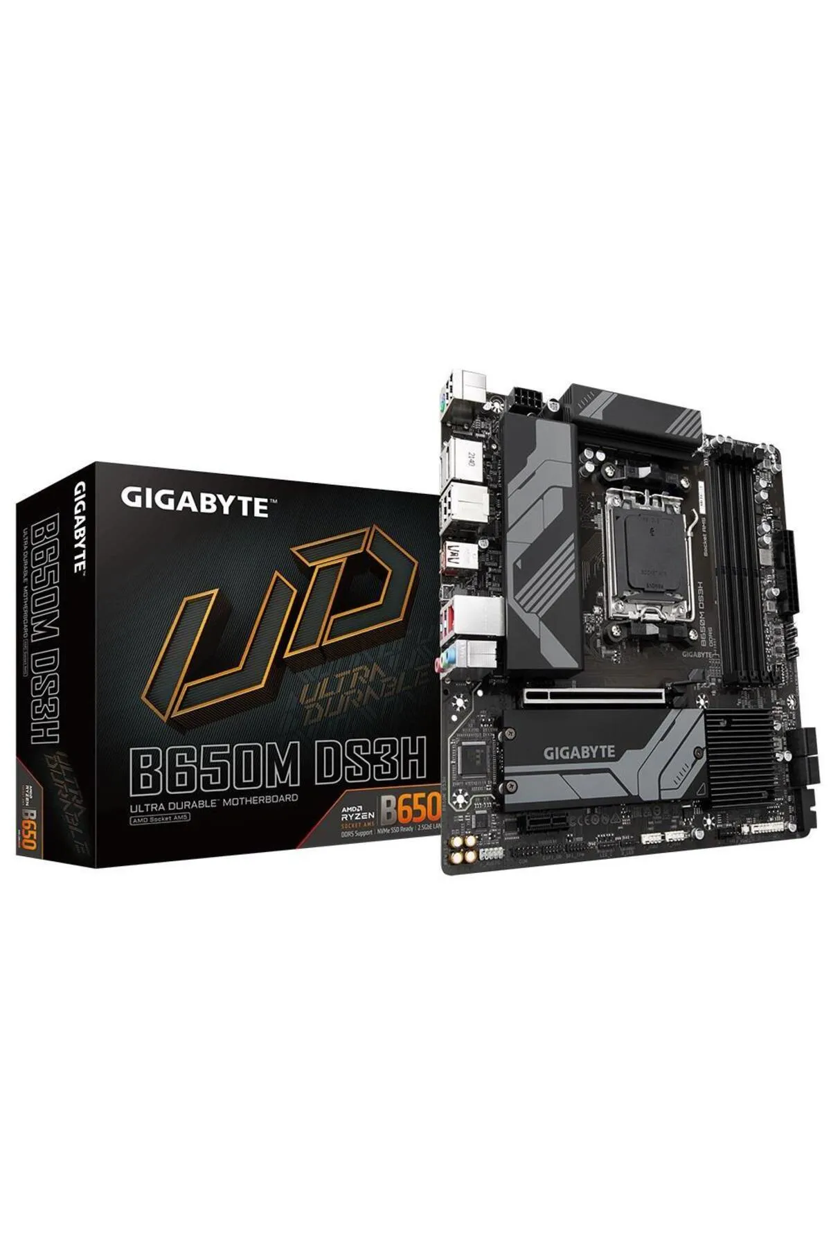 Gigabyte B650m Ds3h Ddr5 Hdmı Dp Pcıe 16x V4.0 Am5 Matx Anakart