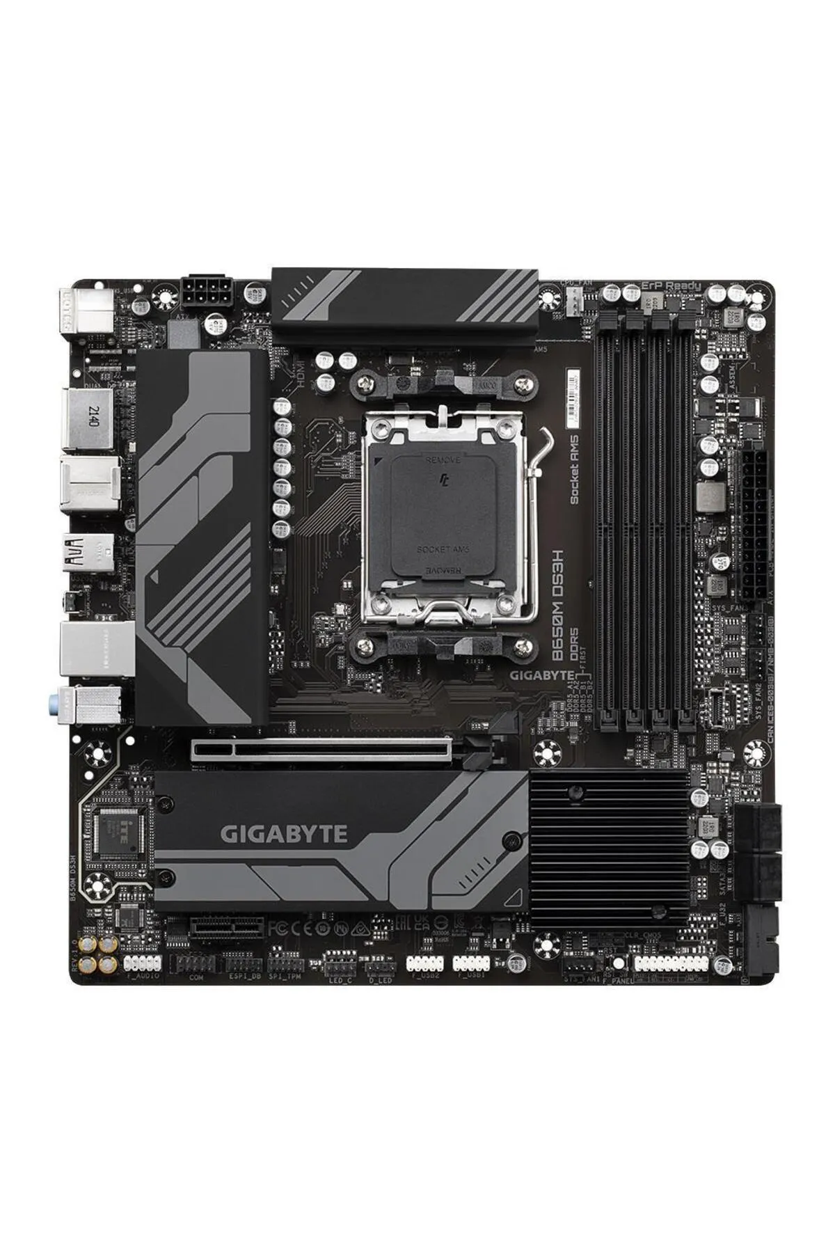 Gigabyte B650m Ds3h Ddr5 Hdmı Dp Pcıe 16x V4.0 Am5 Matx Anakart