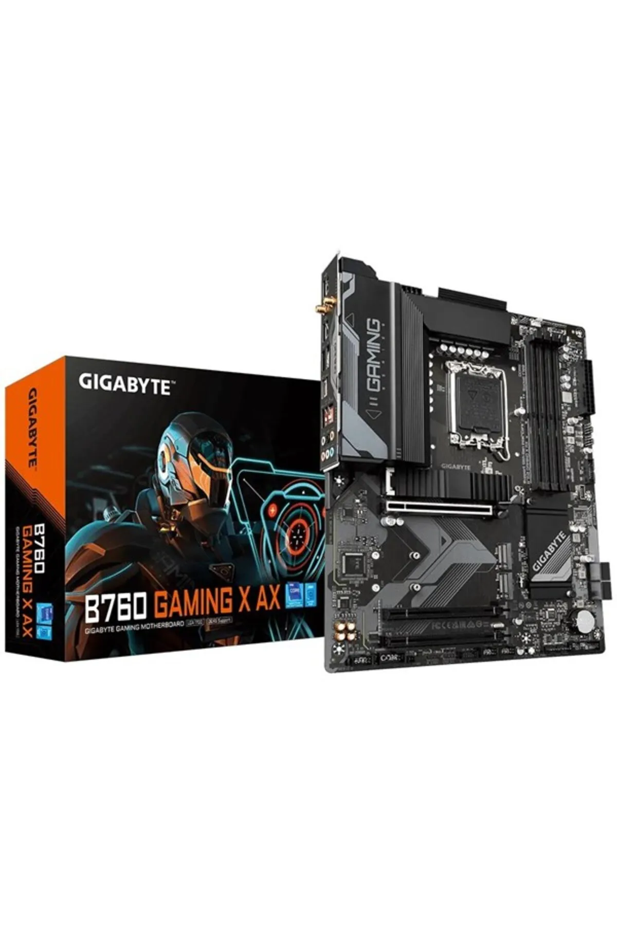 Gigabyte B760 Ds3h Ax Wıfı-6e Ddr4 Hdmı Dp Pcıe 4.0 1700p Atx