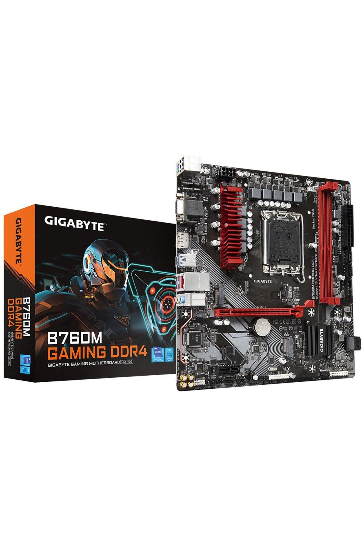 Gigabyte B760m-gamıng 2xddr4 Vga/hdmı/dp 1xm.2 1xglan 1700p Anakart