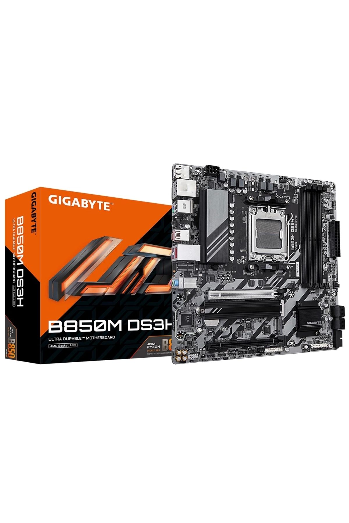 Gigabyte B850m Ds3h Ddr5 8200 (OC) M.2 Am5 Matx Anakart