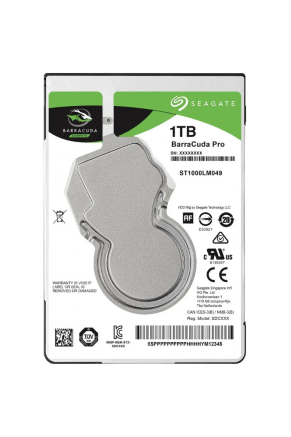 Seagate Barracuda Pro 2,5" 1tb 128mb St1000lm049, 7200rpm, Notebook Hdd