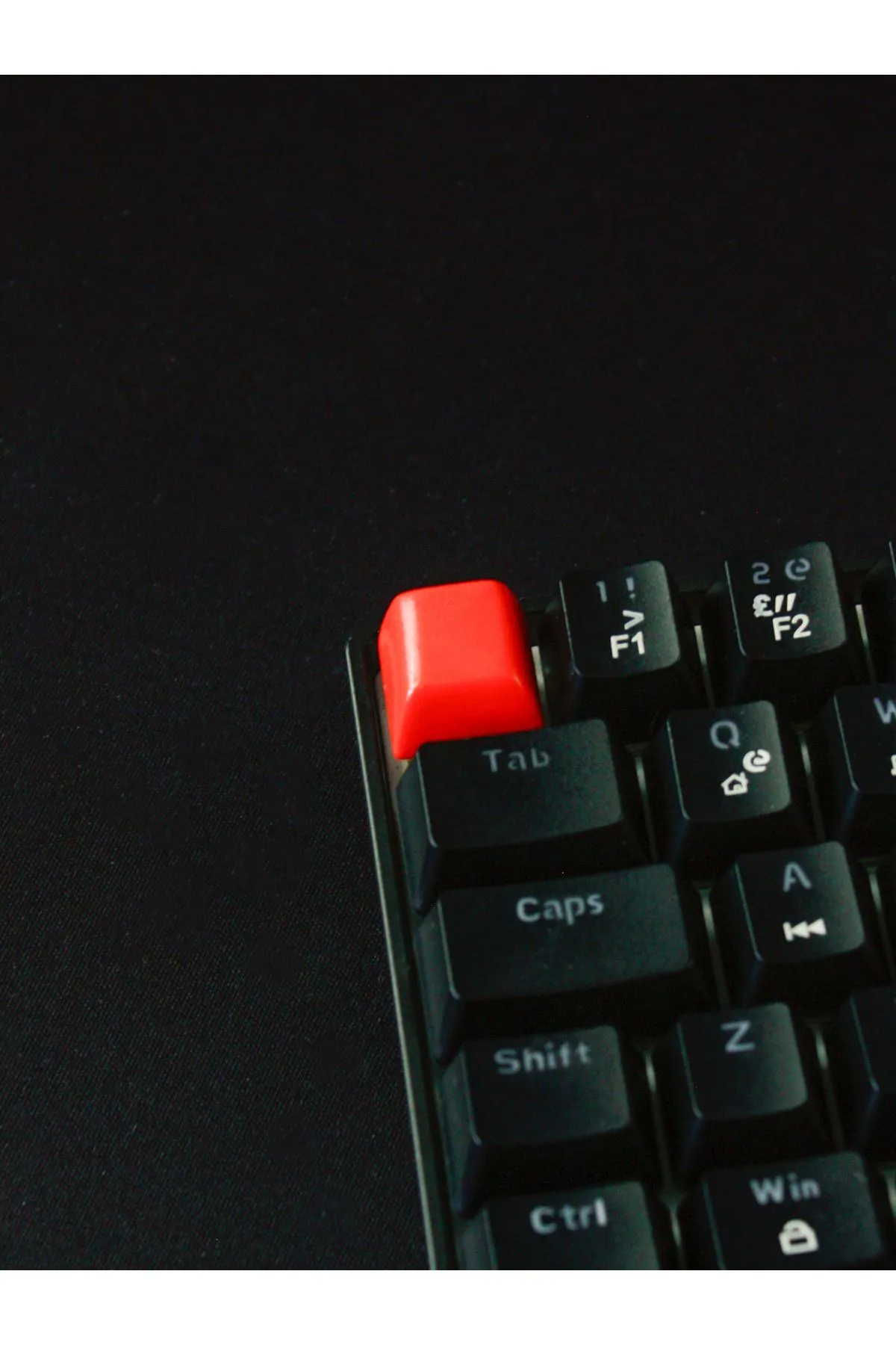 buffed Basics Mekanik Klavye Tuşu Kırmızı Artisan Keycaps Gamer Aksesuar buffed