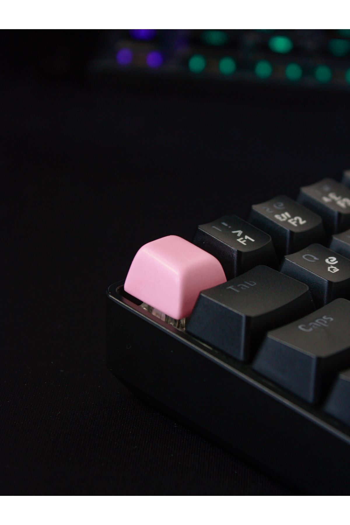 buffed Basics Mekanik Klavye Tuşu Pembe Artisan Keycaps Gamer Aksesuar