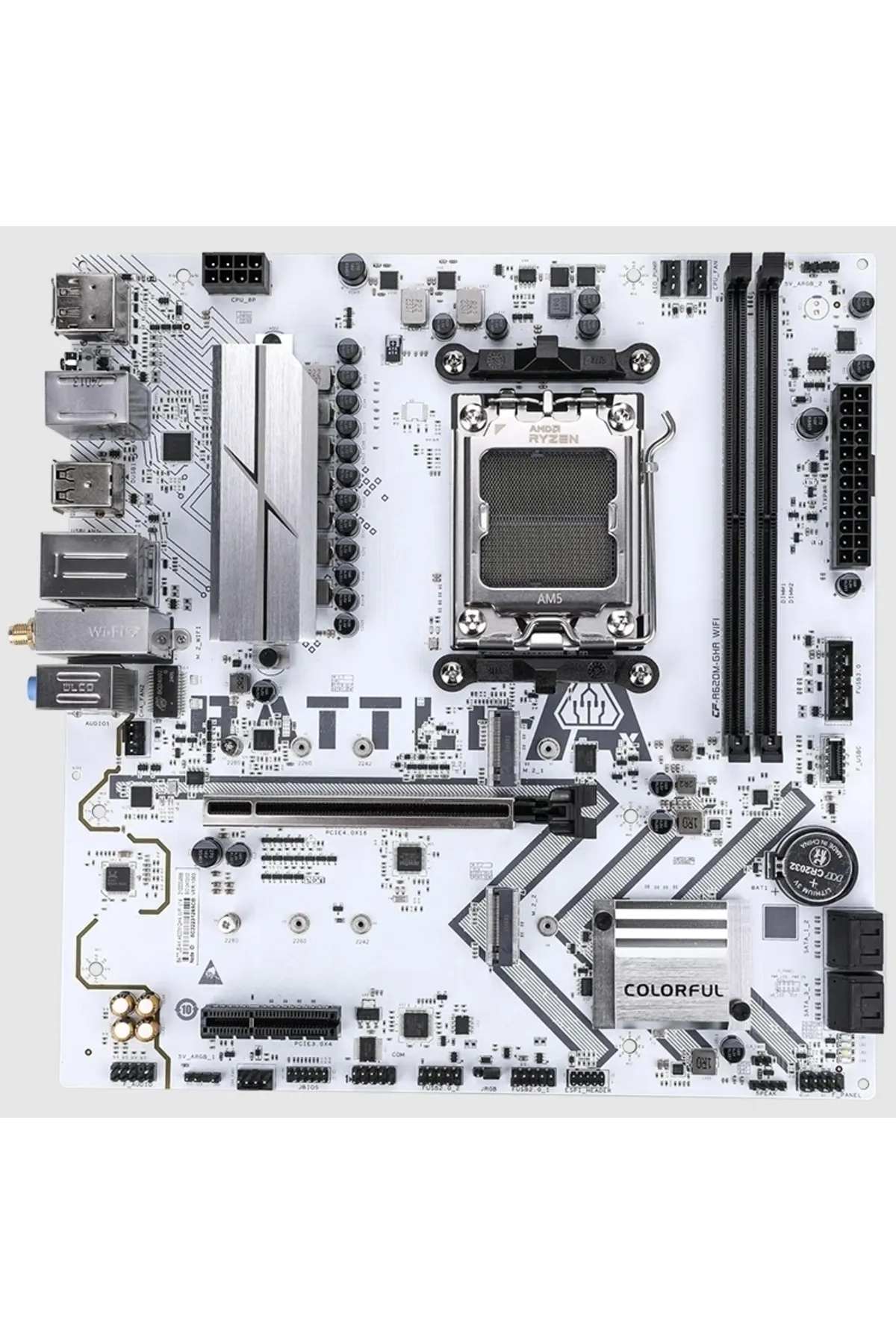 Colorful Battle-ax A620m-gha Wıfı V14 Ddr5 7600mhz