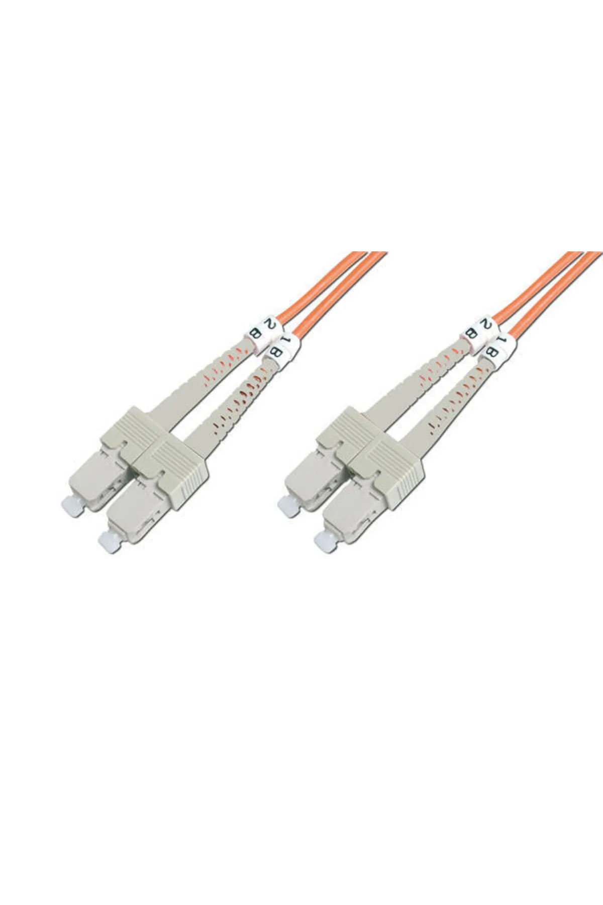 Beek BC-2522-01 SC-SC Fiber Optik Patch Kablo, 1 metre, Multimode, 3.0mm Duplex, 50/125,