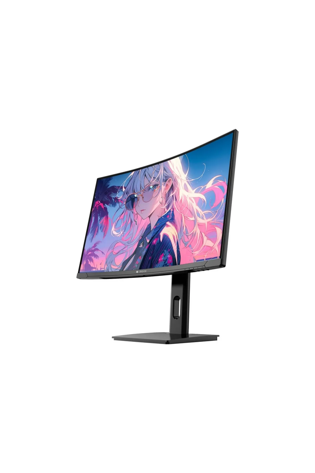 IROMX Bc271240 27" 1ms 1920x1080 2xdp/2xhdmi Pivot 240hz Si̇yah Curved Ips Gaming Monitor