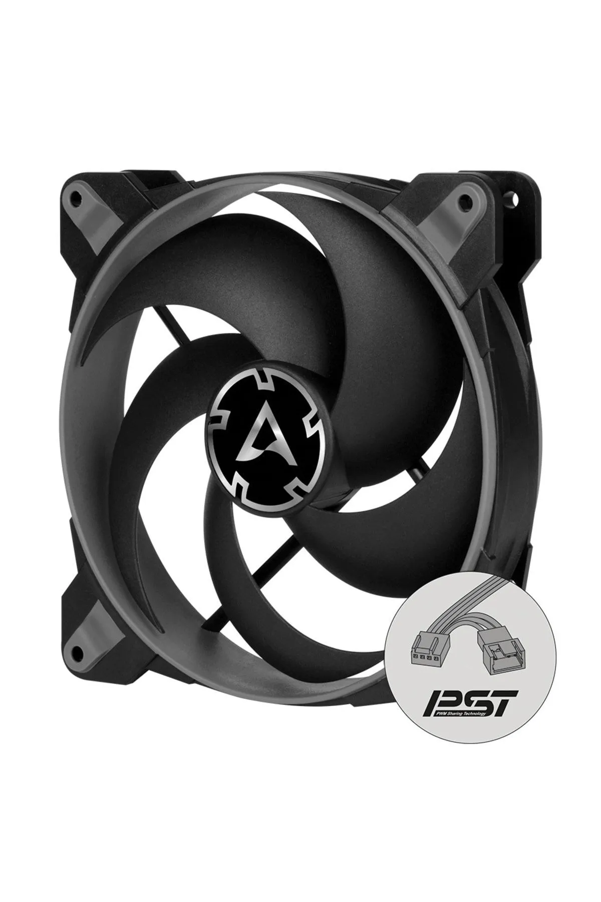 Arctic Bionix P120 Pwm Pst 12cm Gri/siyah Gaming Kasa Fanı - Gri (ar-acfan00168a)