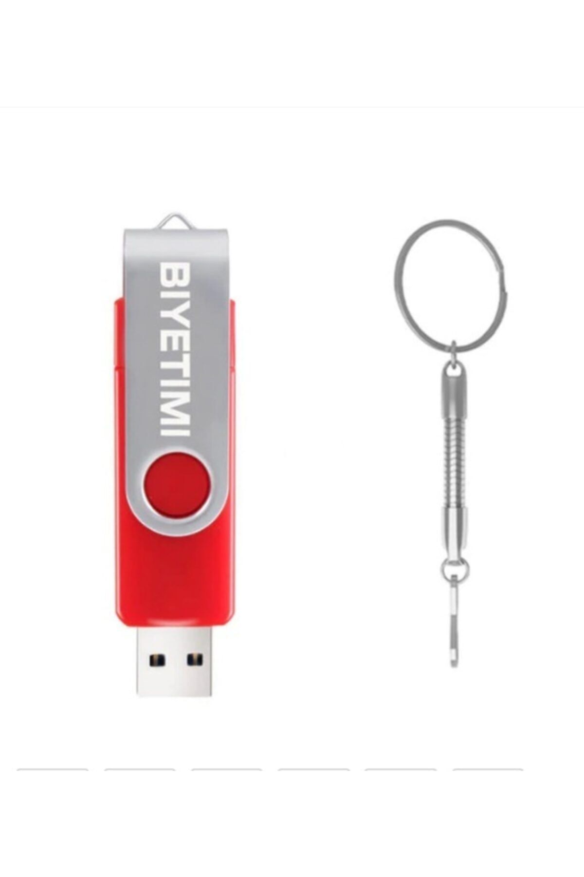 SYNOPE Biyetimi Çok Fonksiyonlu Usb Flash Bellek Otg 2.0 64 Gb Kırmızı