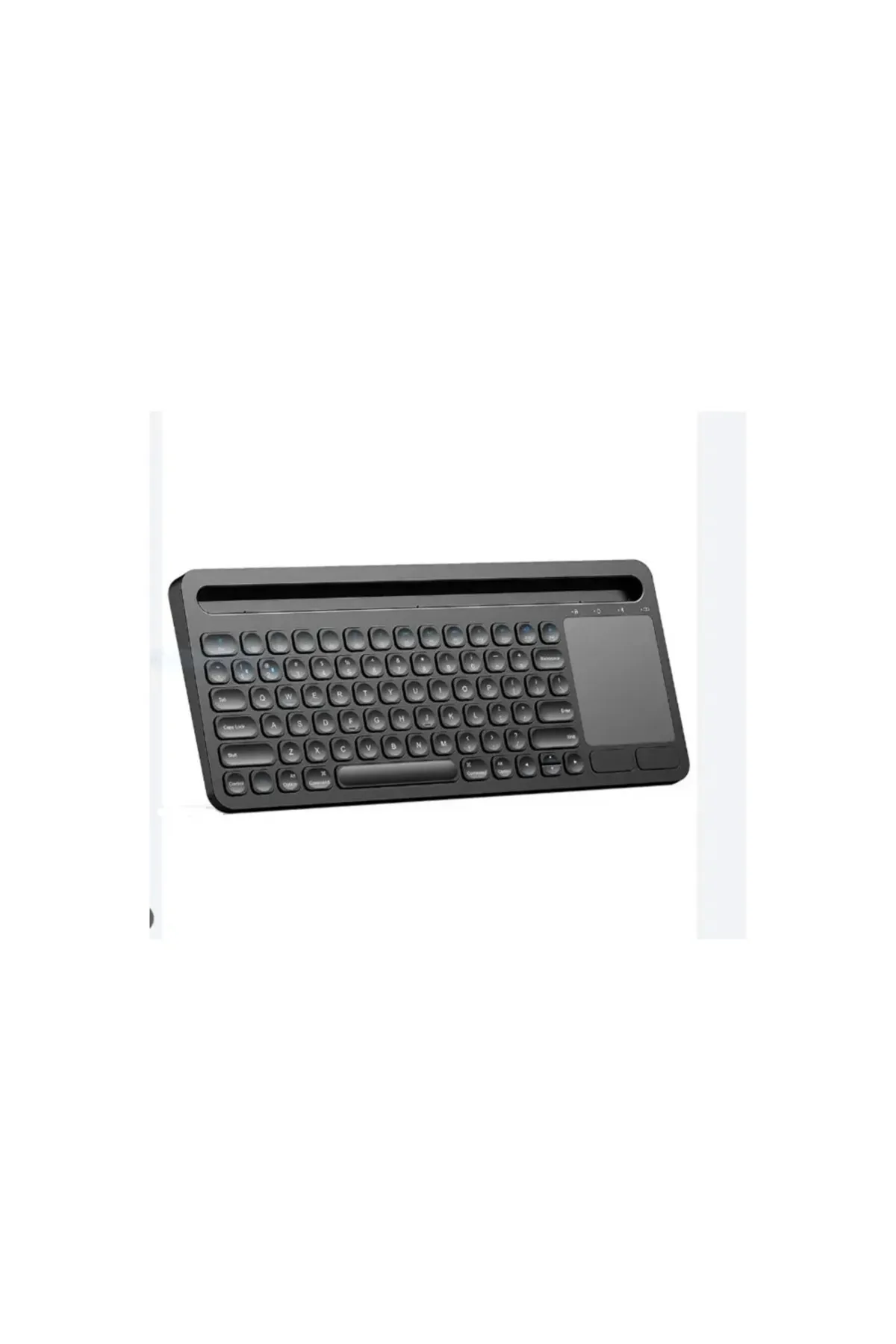 Blic Bk281 Bluetooh Wıreless Keyboard Siyah Touchpad Kablosuz uyumlu Q Klavye