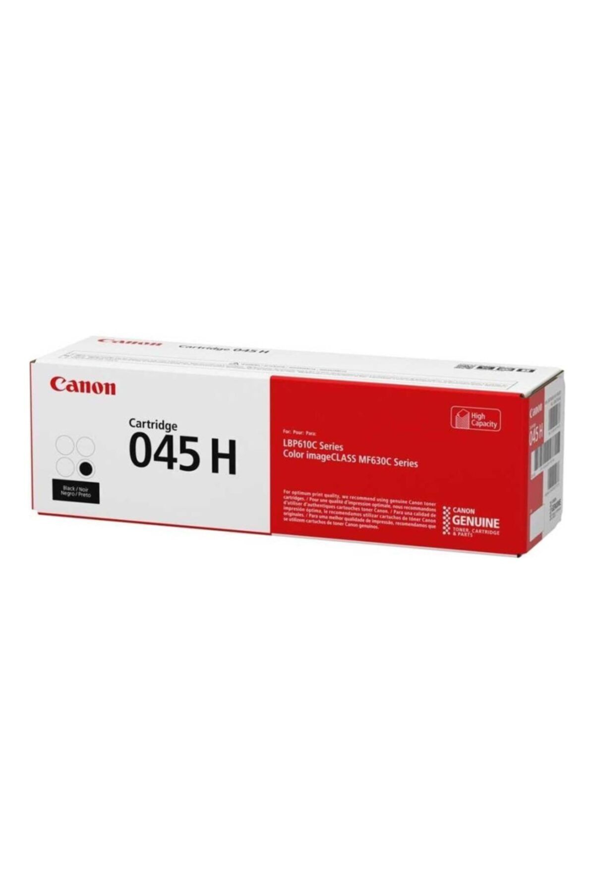 Canon Black Siyah 2.800 Sayfa Kapasiteli Yüksek Kapasite Toner Mf635-631 Lbp613 Crg-045h Bk