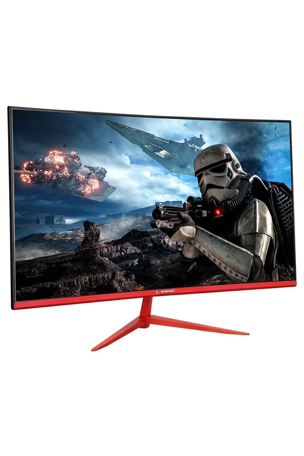 Rampage Blaze Bl 27r165c 27" 165hz 1ms Csot Va Full Hd Freesync Pc Curved Oyuncu Monitörü