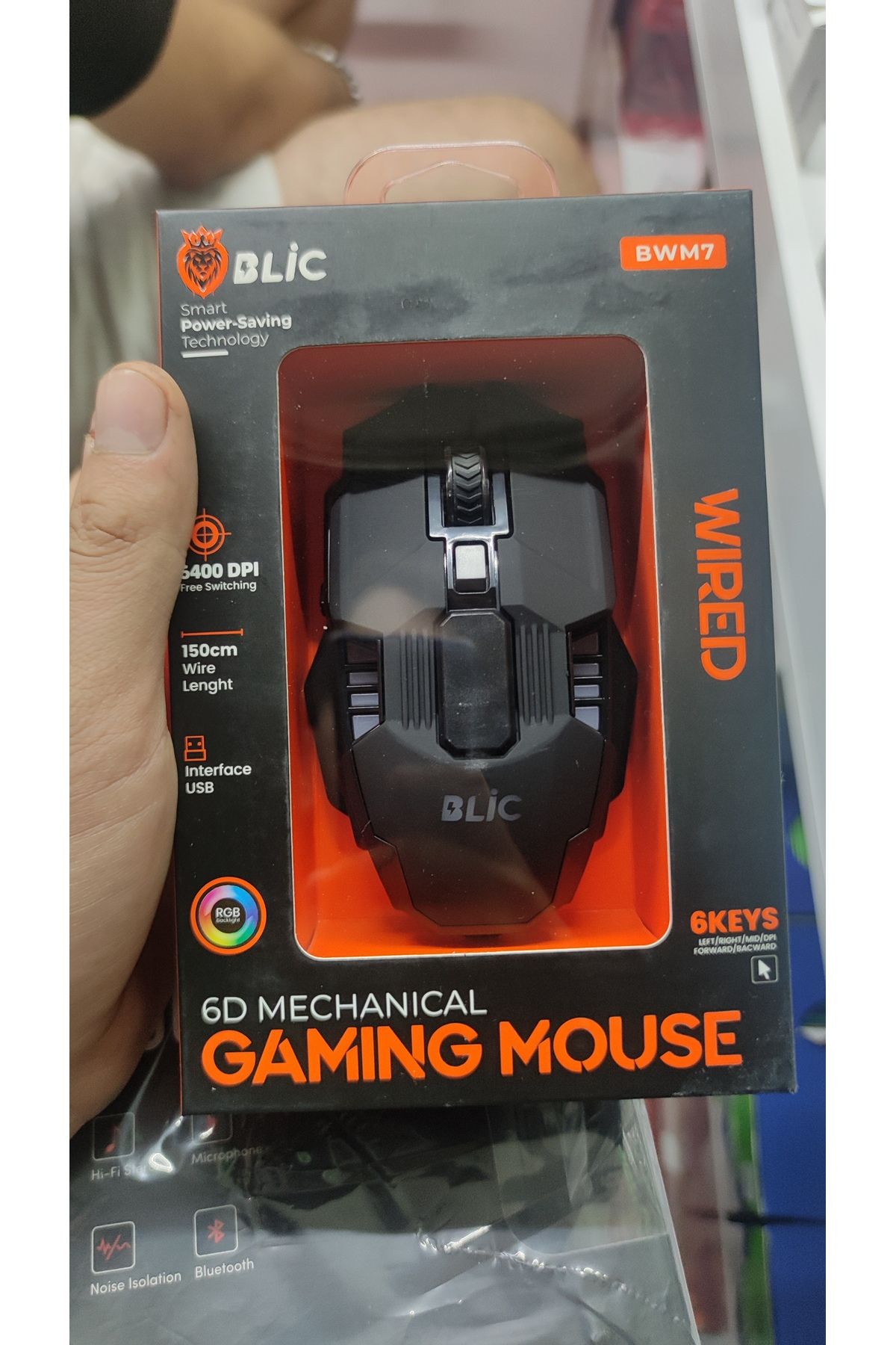 Blic BLİC BWM7 RGB GAMİNG MOUSE