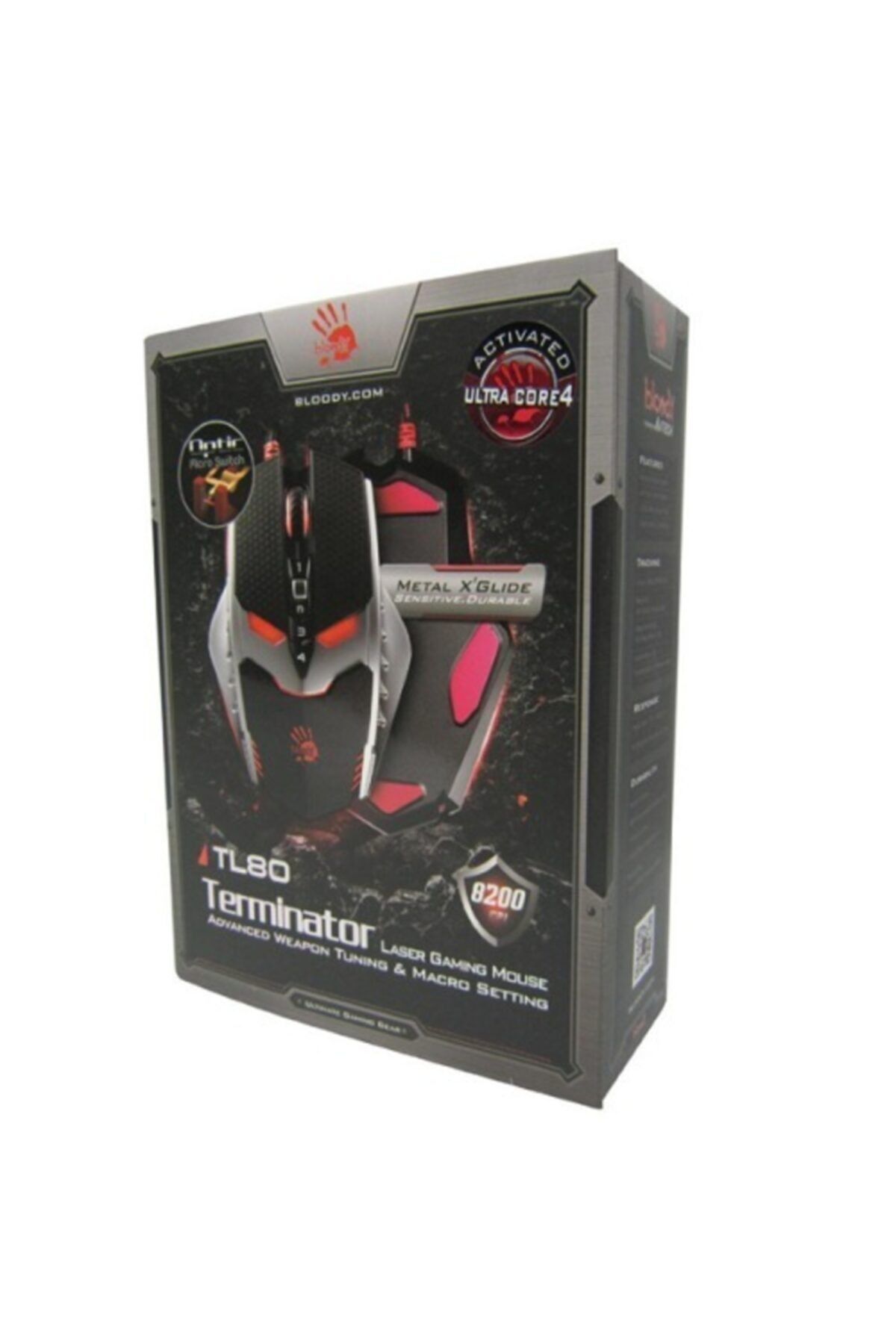 A4 Tech Bloody Tl80a Terminatör Laser Gaming Usb Siyah Uyumlu