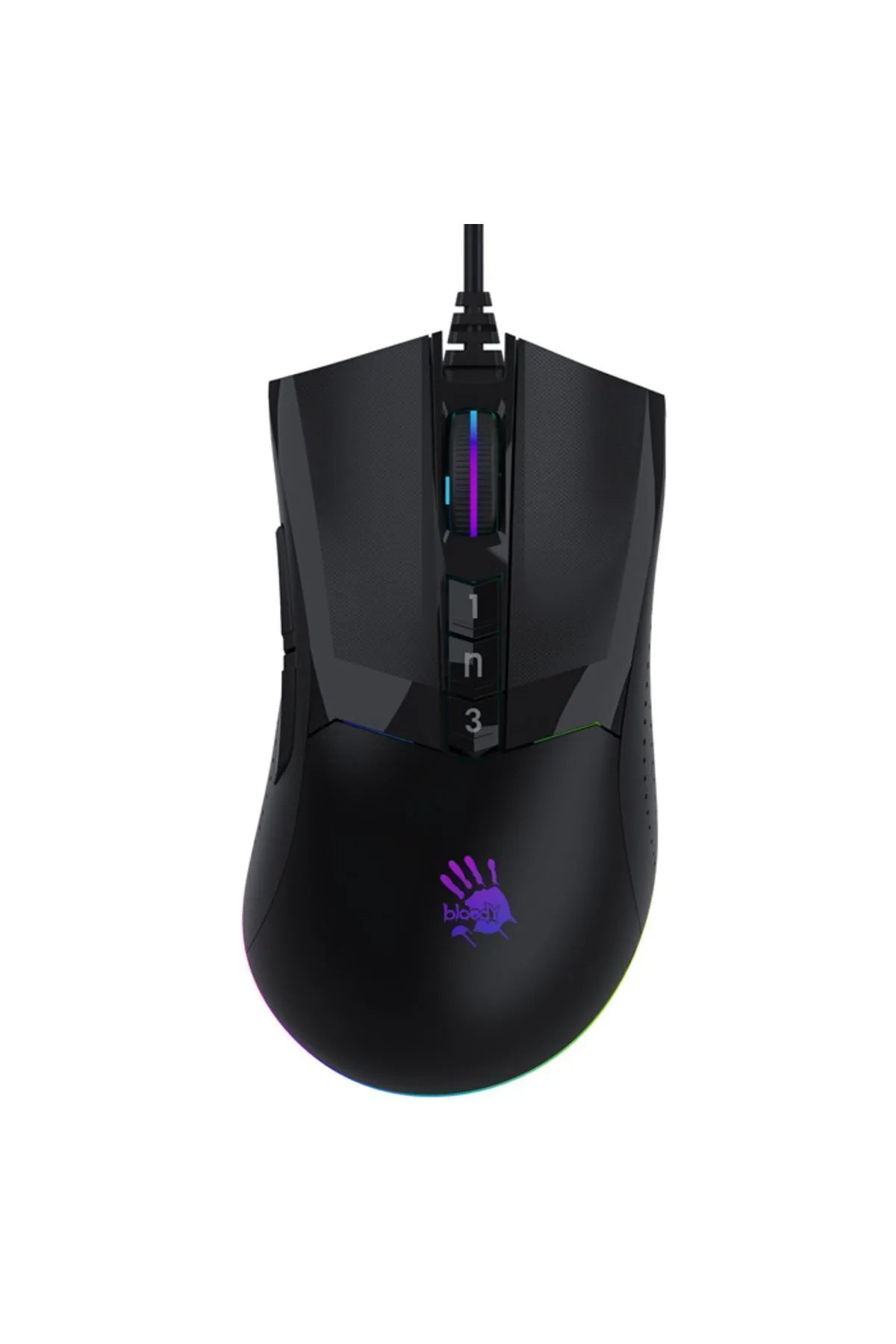 A4 Tech Bloody W90 Max 10.000 Cpı 10 Tuş Optik Rgb Siyah Kablolu Gaming (OYUNCU) Mouse