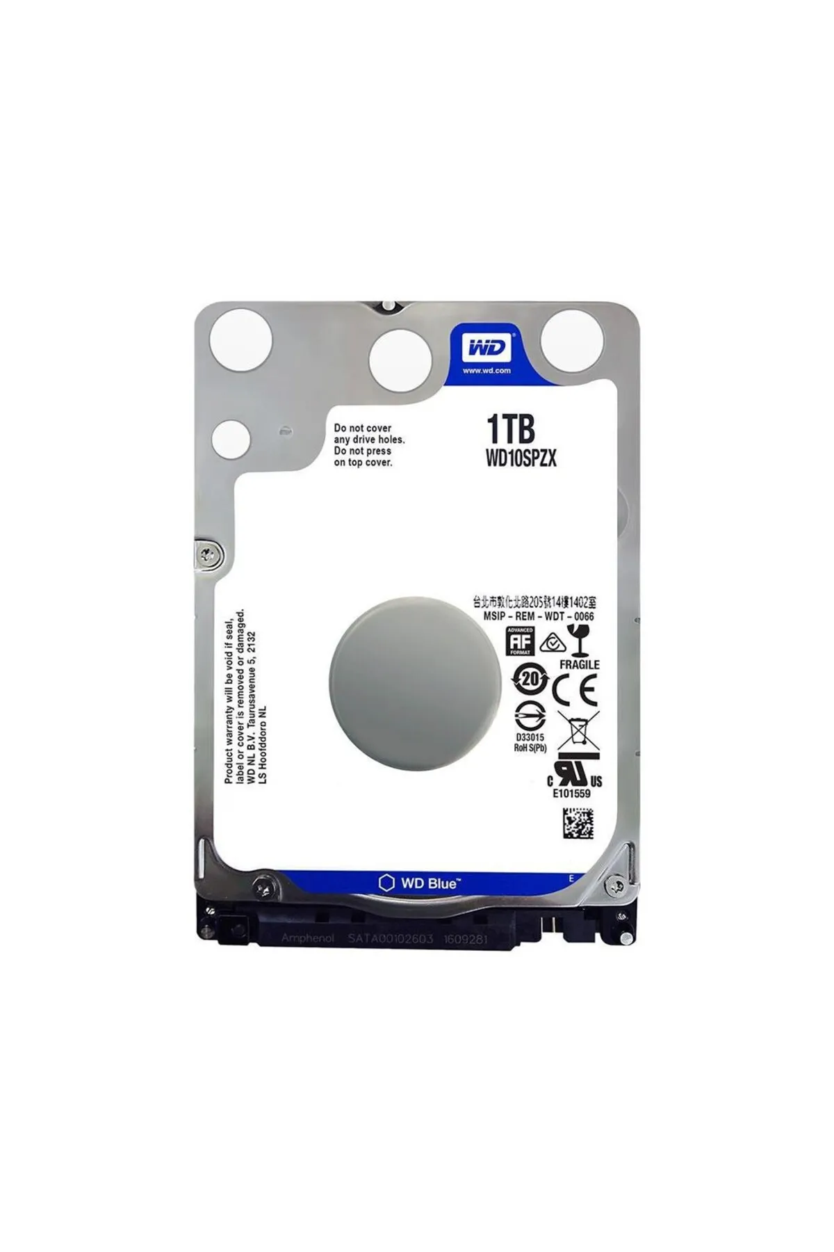 WD Blue 10spzx-08, 2.5'', 1tb Sata Notebook Hard Disk