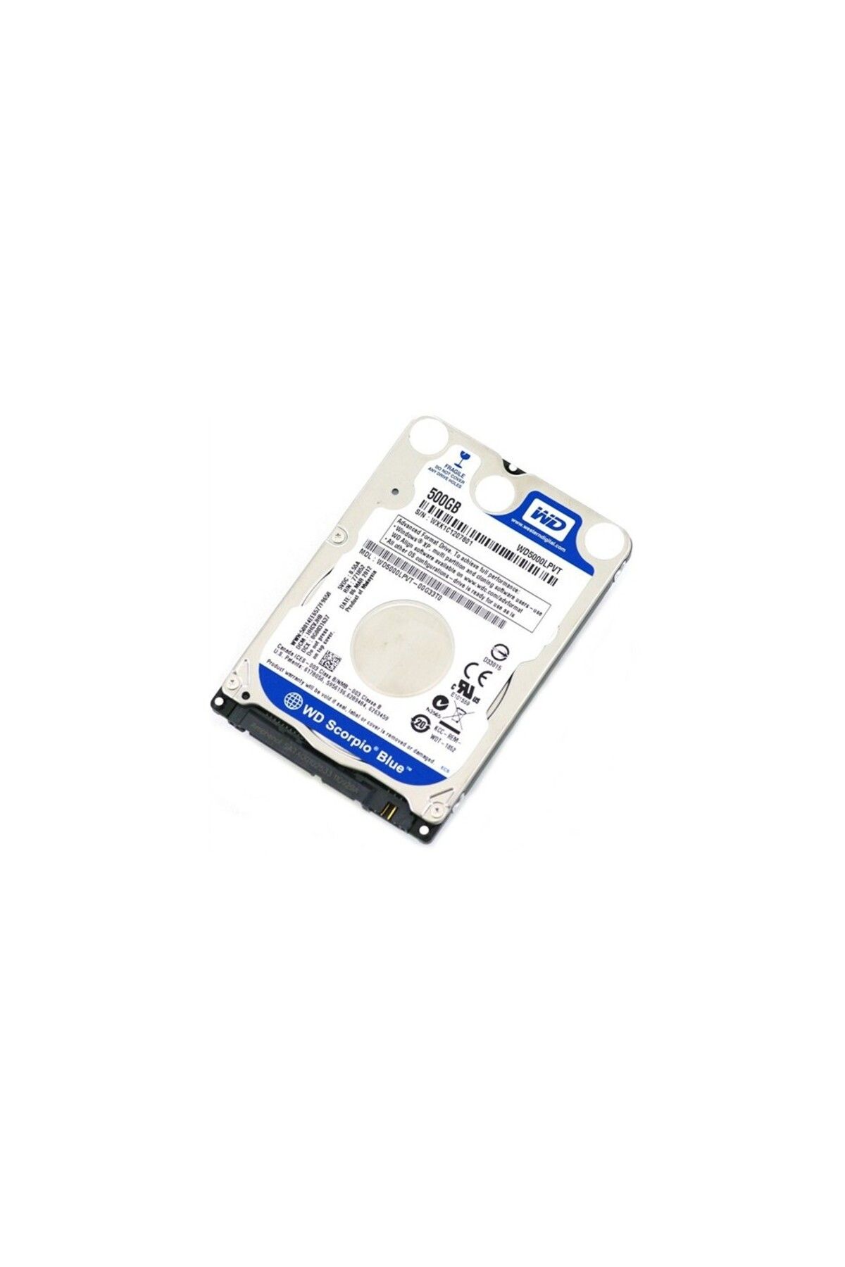 WD Blue 2.5 500gb 32mb 5400rpm Wd5000lpcx