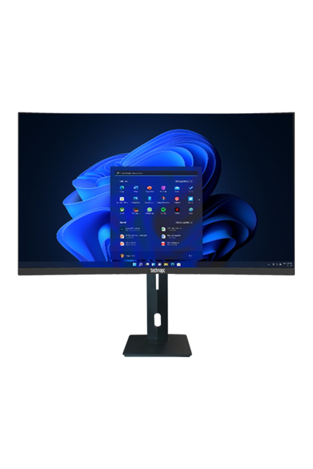 Technopc BlueEra Monitör L13 27.0" 1920x1080 & Display+HDMI+VGA&Vesa&LedEkran 23.8inçFHDCurveMonitör