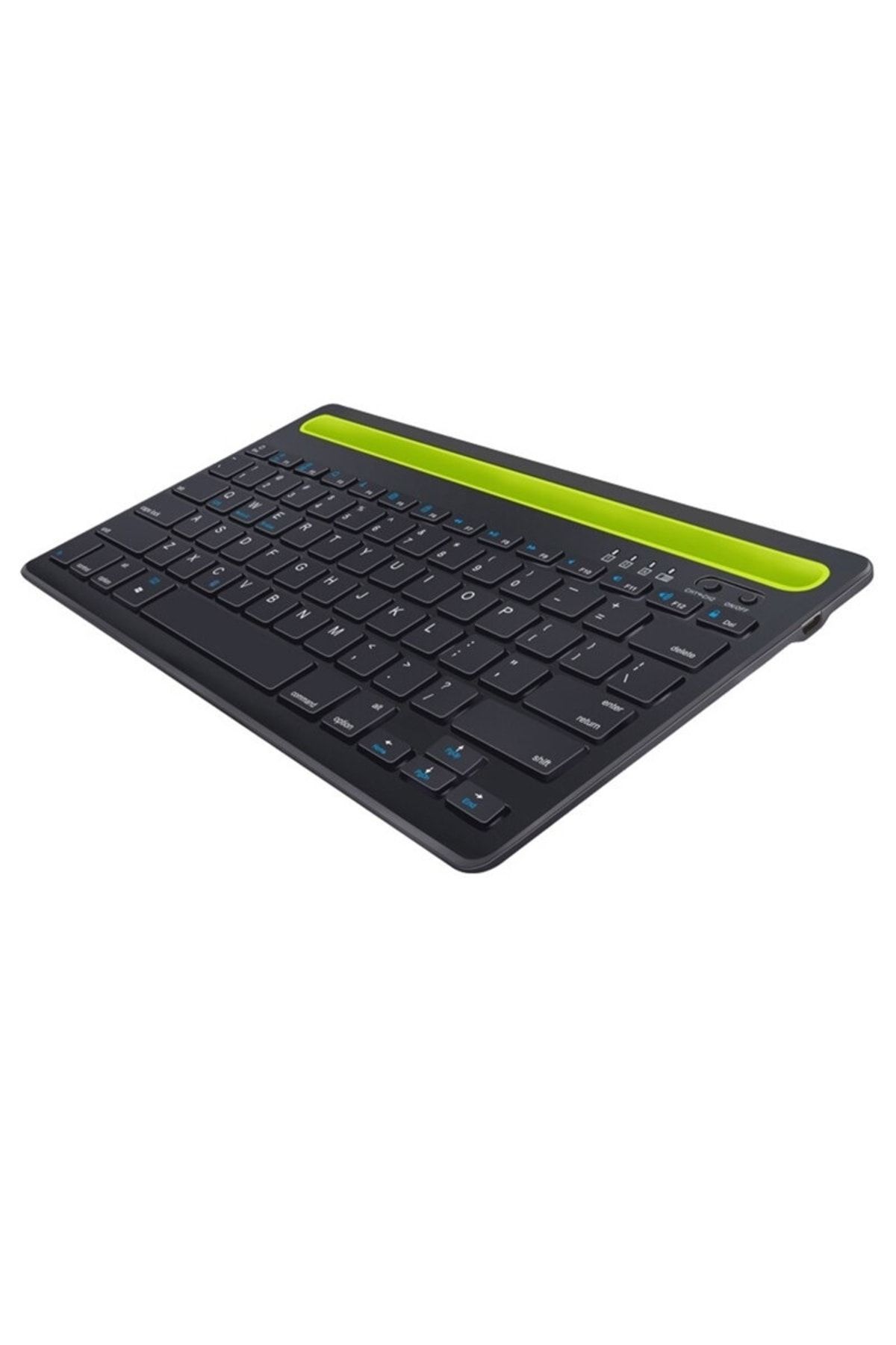 HİQONİC Bluetooth 5.0 Standlı Türkçe Q Klavye Bilgisayar Telefon Tablet Televizyon Uyumlu Keyboard