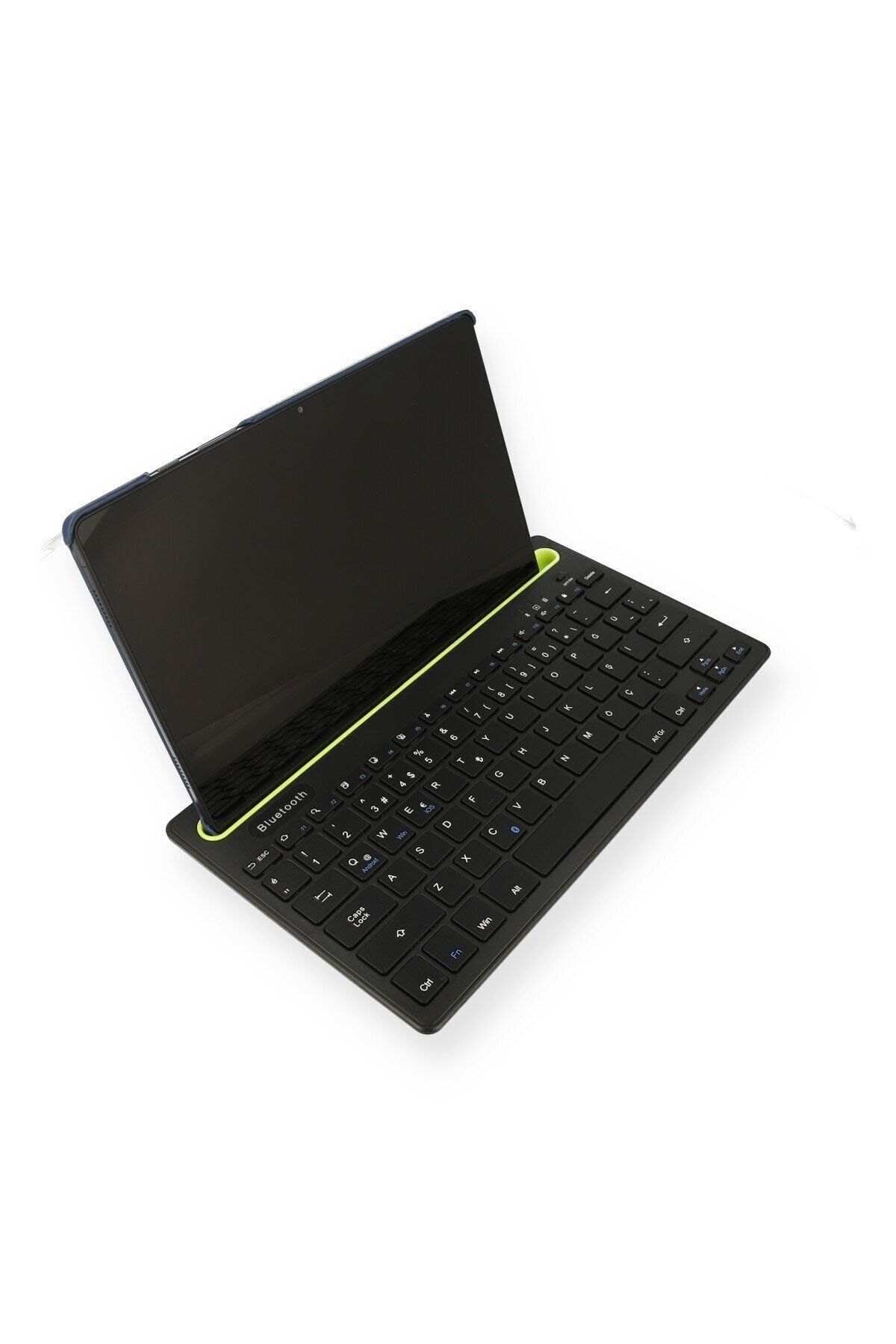 HİQONİC Bluetooth 5.0 Standlı Türkçe Q Klavye Bilgisayar Telefon Tablet Televizyon Uyumlu Keyboard