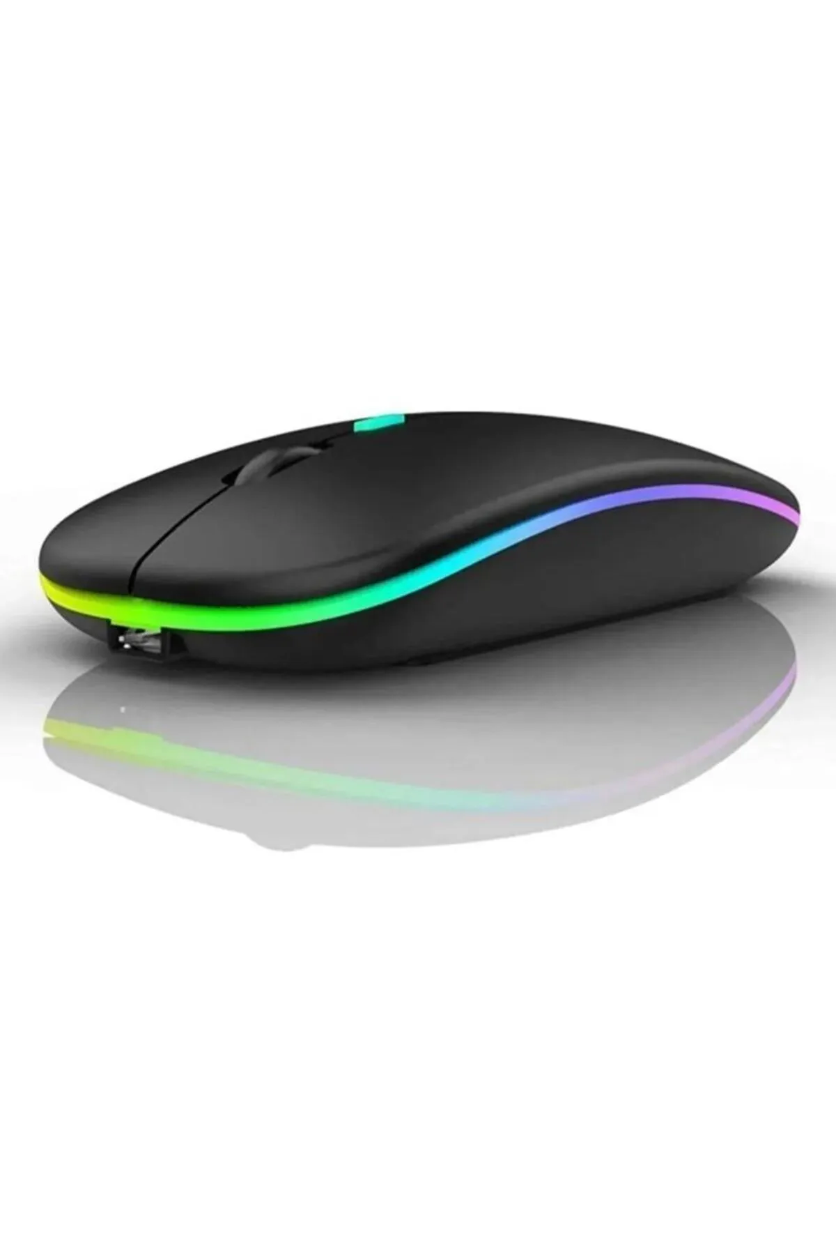 qasul Bluetooth Şarjlı 2.4ghz Kablosuz Mouse Sessiz Tıklama