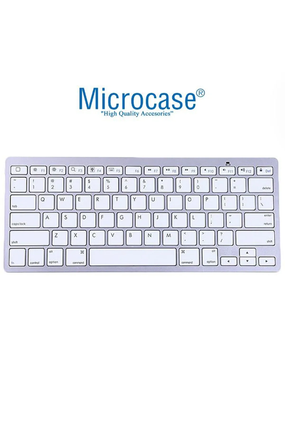 Microcase Bluetooth Kablosuz Mac Iphone Ipad Klavye -al2733 Beyaz