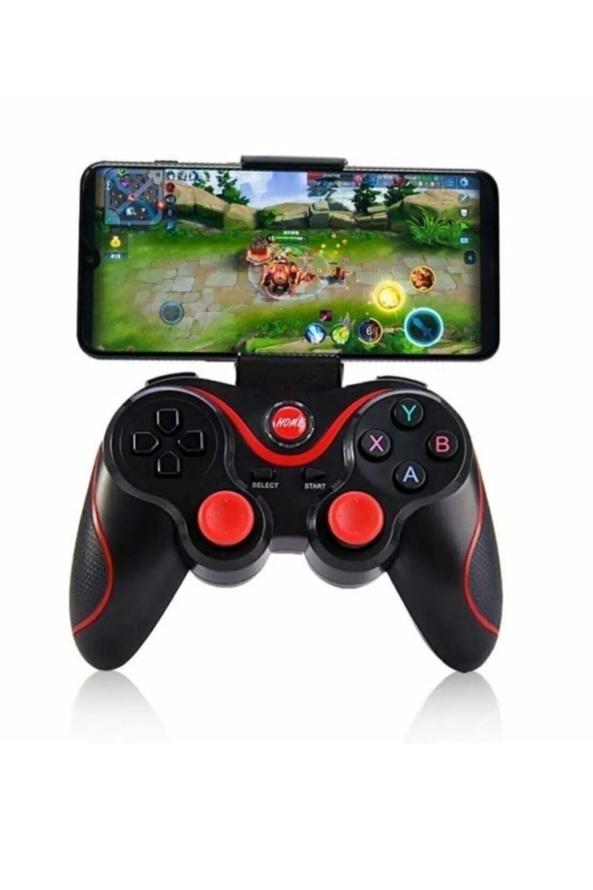 Glrtech Bluetooth Kablosuz Oyun Konsolu Telefon Tv Bluetooth  Pubg Telefon Tutucu Standı Oyun Kolu Joystick